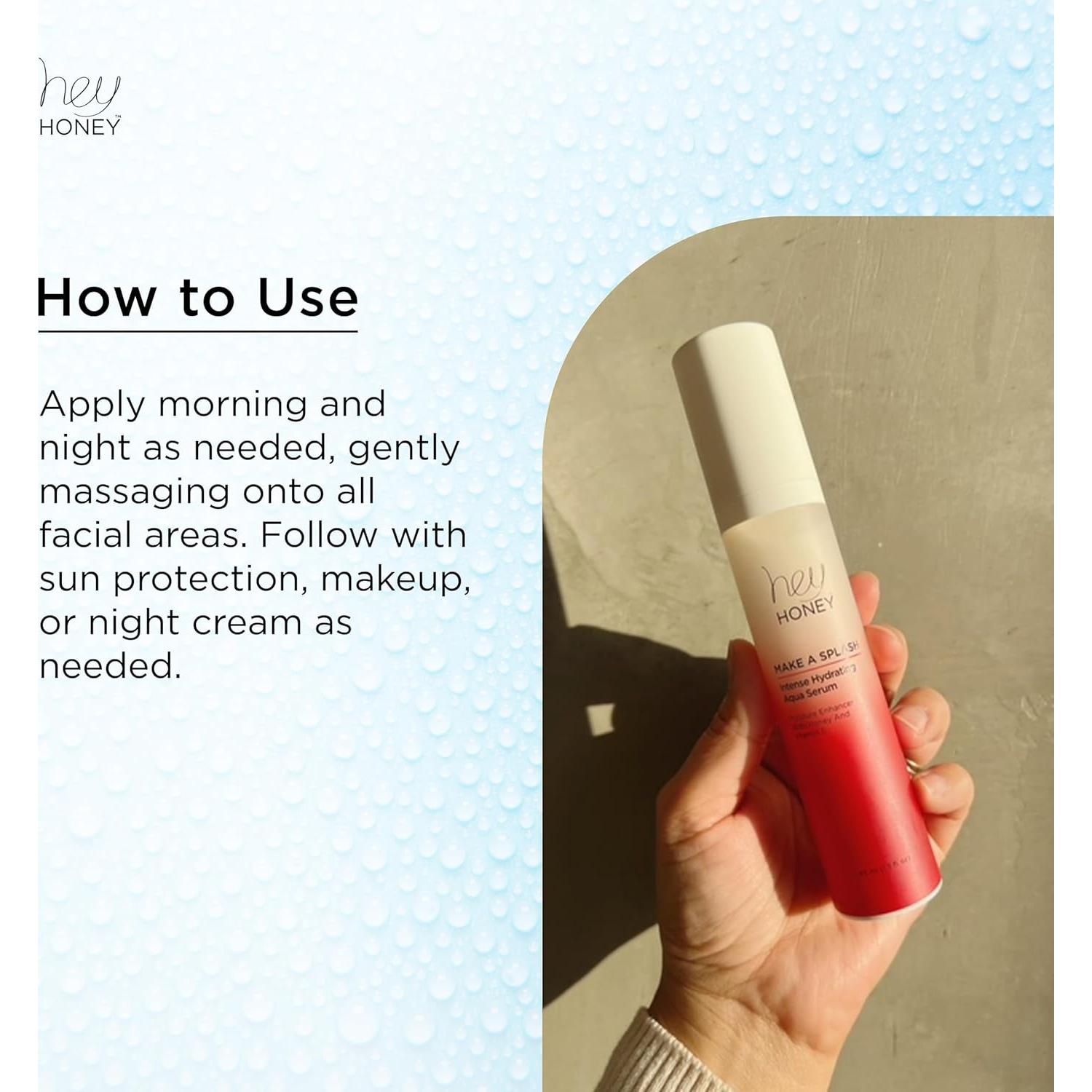 Suero Facial Hidratante Hey Honey con Niacinamida 42.5 g