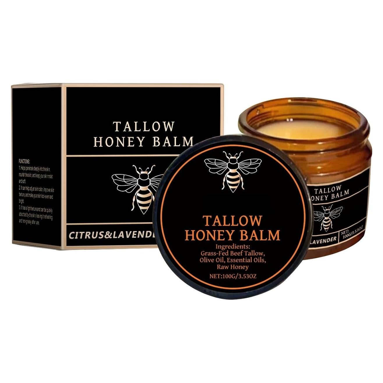 Bálsamo Hidratante CZ con Sebo de Res y Miel 100g