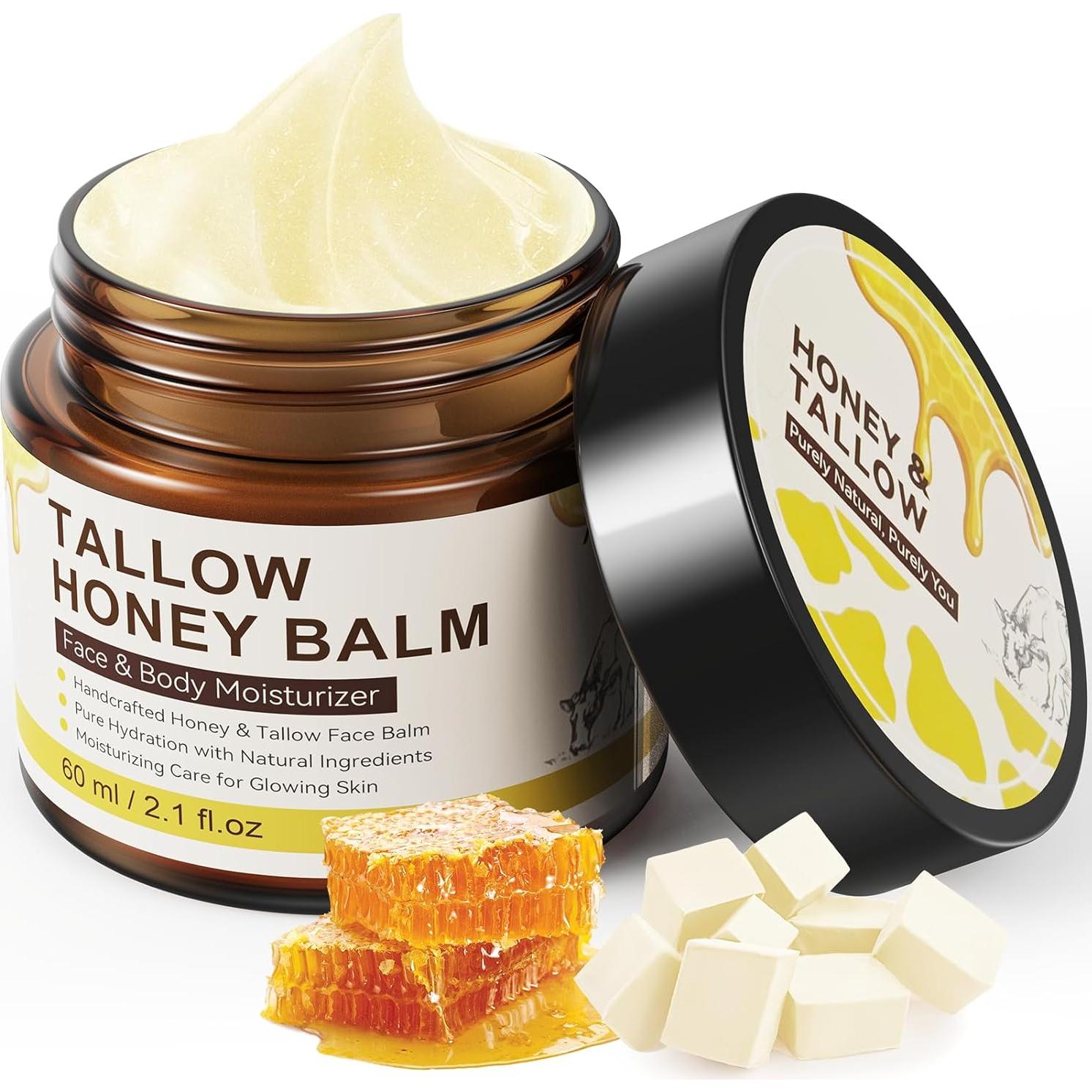 Grasa de Res Orgánica AHHUE 113g - Hidratante Facial y Corporal