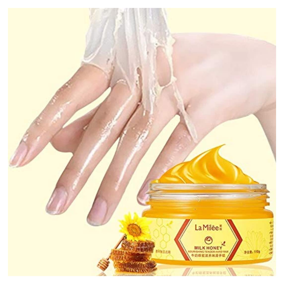 Máscara Pelable de Manos Lamilee Cera de Leche y Miel 110g