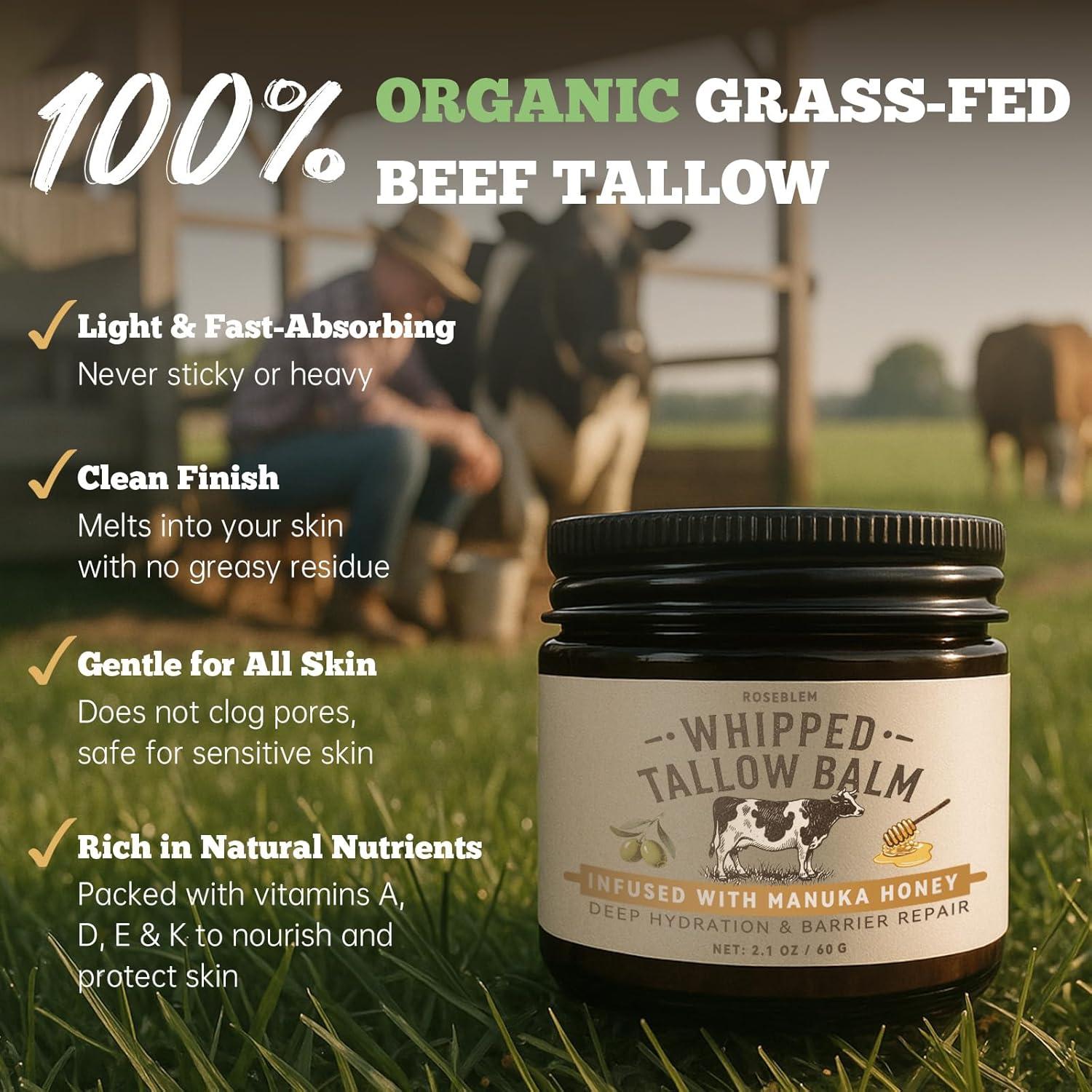 Bálsamo Hidratante Orgánico Roseblem 56.7 g para Piel Seca