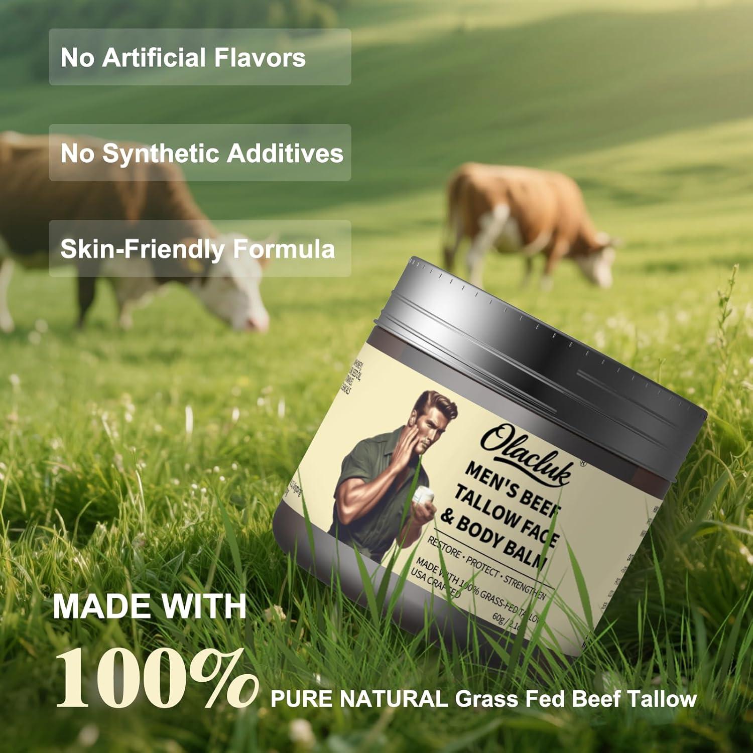 Bálsamo Hidratante Facial de Grasa de Res OLACLUK 56g