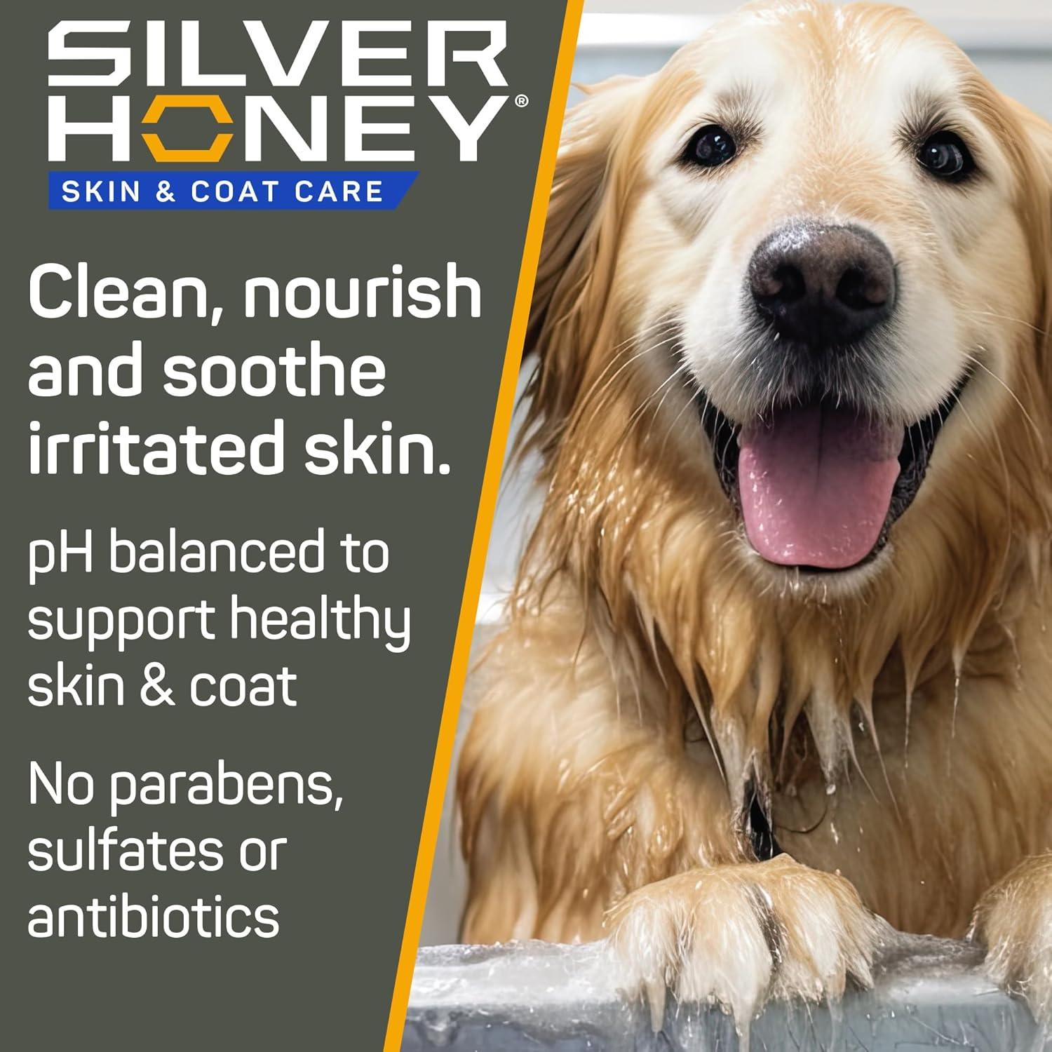 Acondicionador Sin Enjuague Silver Honey 473 ml - Perros y Gatos