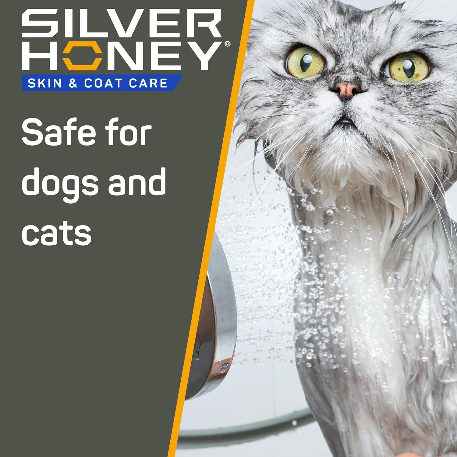 Acondicionador Sin Enjuague Silver Honey 473 ml - Perros y Gatos