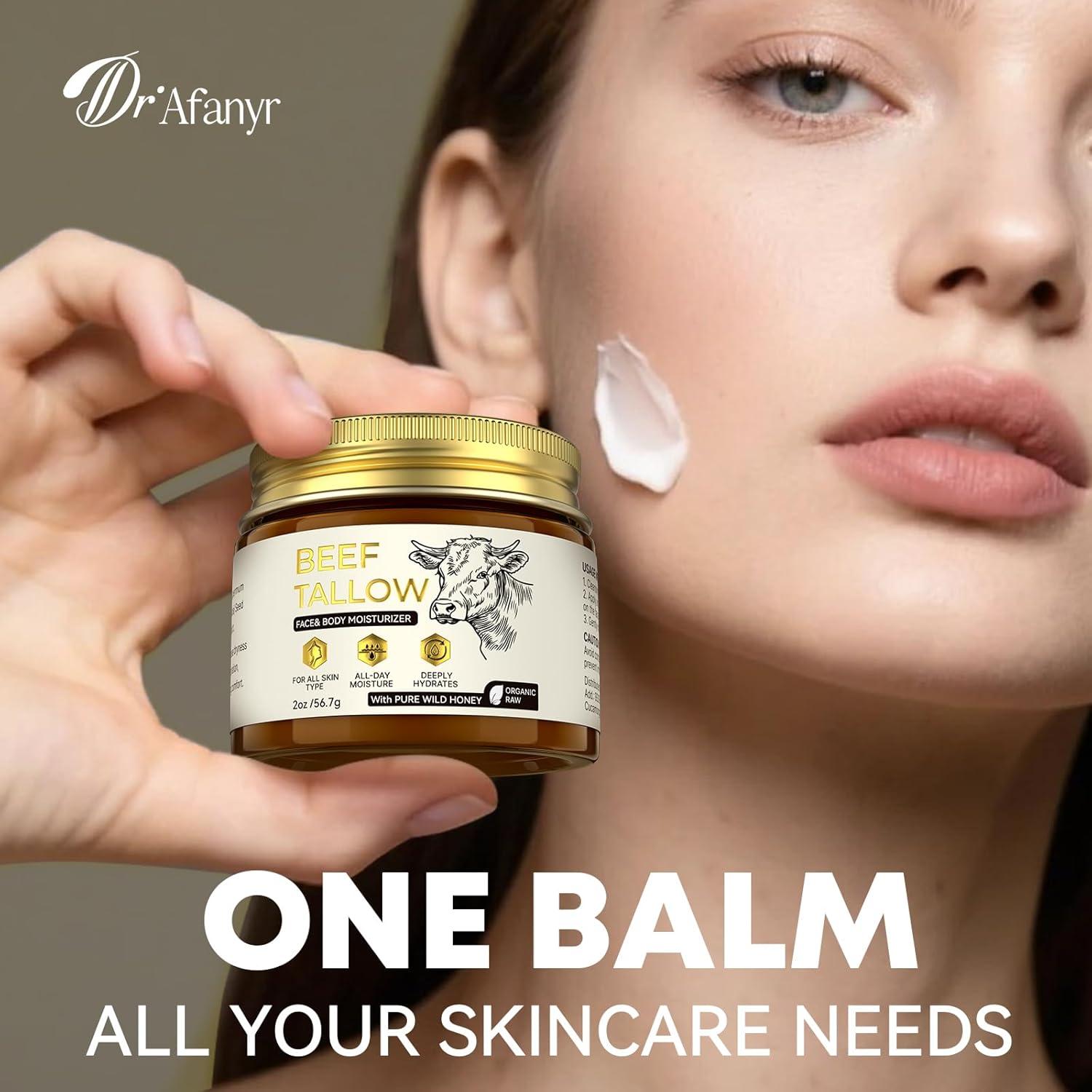 Bálsamo Hidratante Natural DR.Afanyr 56.7 g - Grasa de Res y Miel