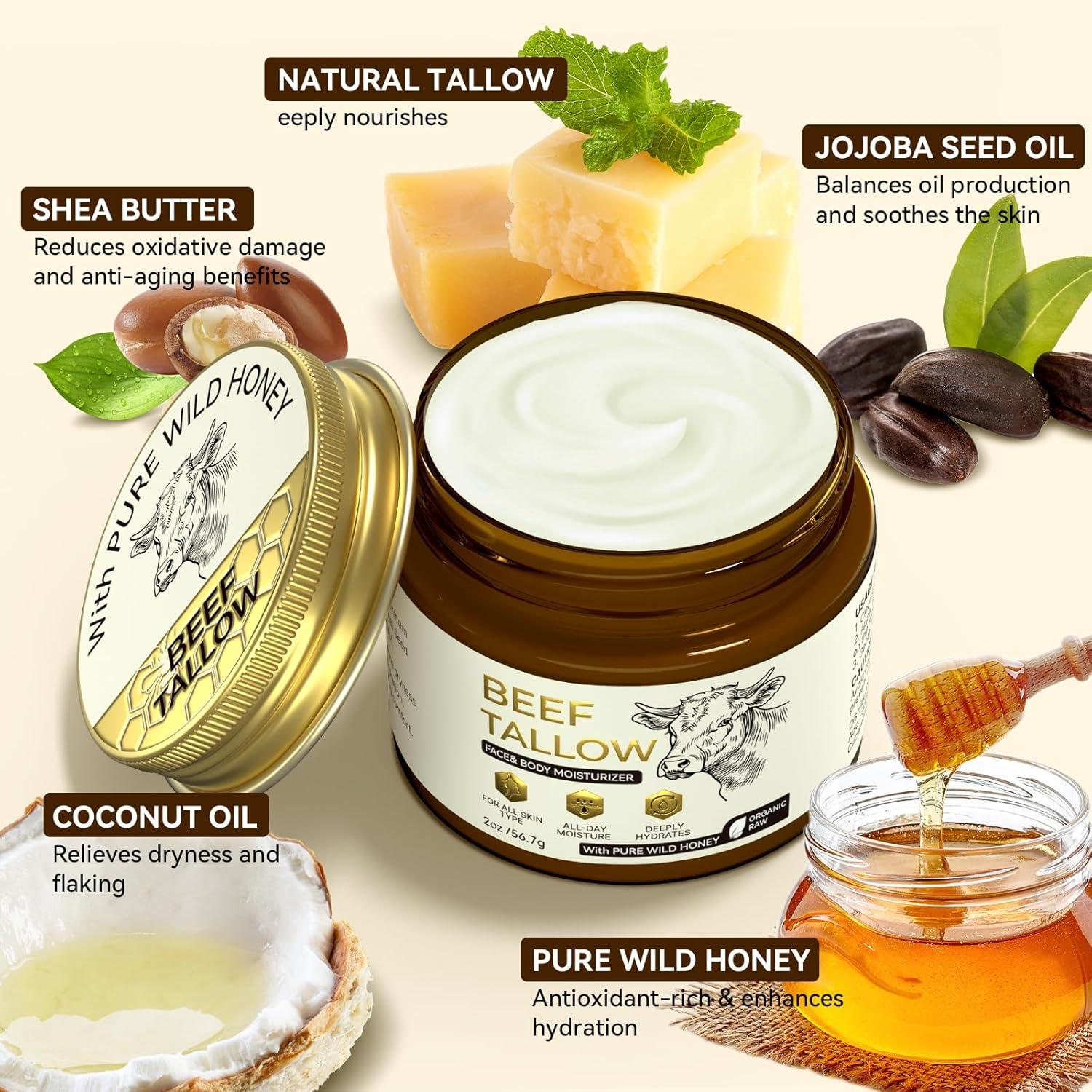 Bálsamo Hidratante Natural DR.Afanyr 56.7 g - Grasa de Res y Miel