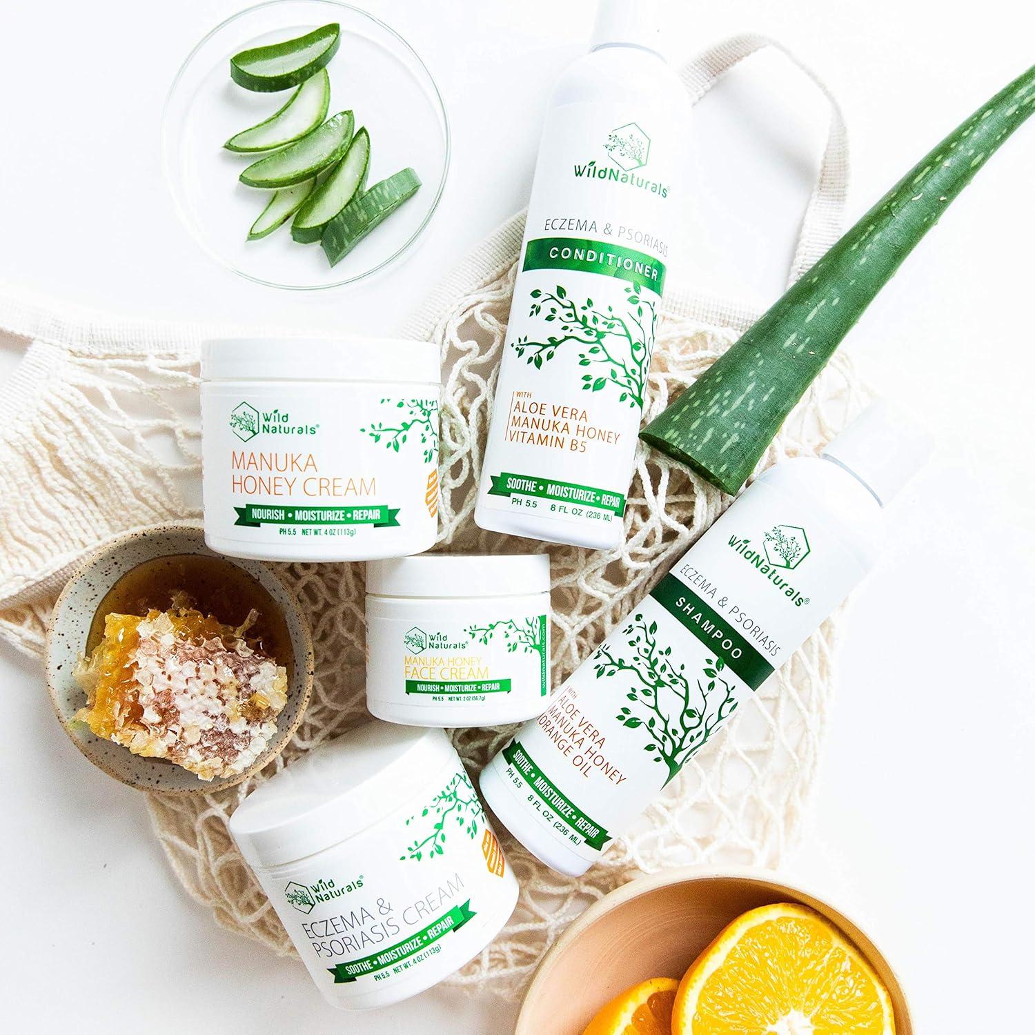 Crema Facial Hidratante Wild Naturals Miel de Manuka 104g