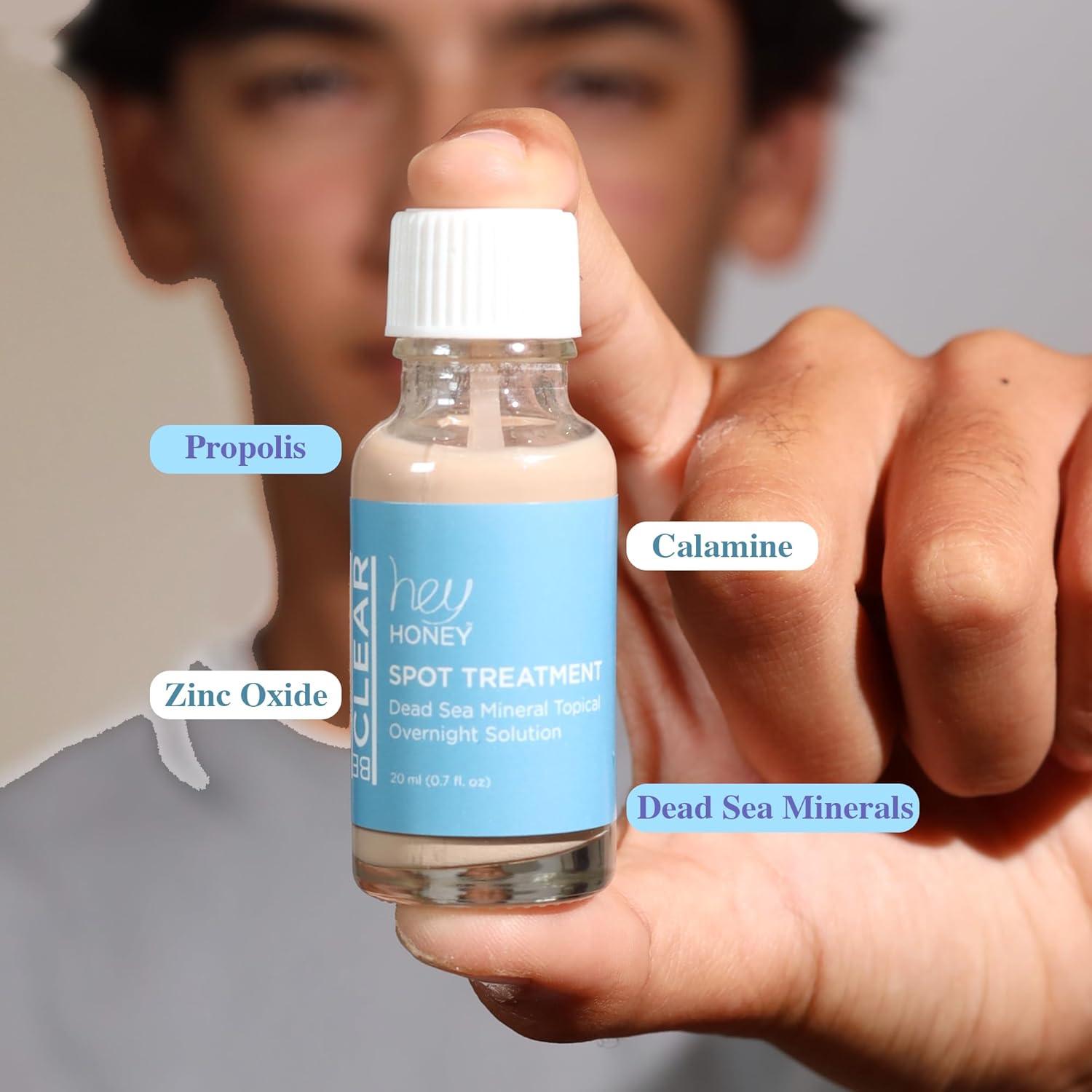 Hey Honey Be Clear - Tratamiento Nocturno para Acné 28 g