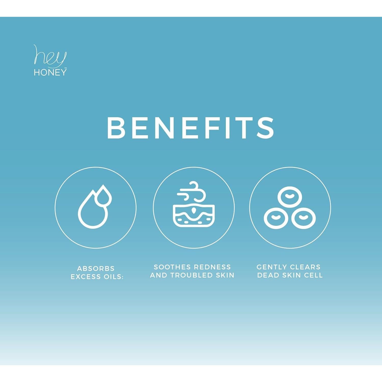 Hey Honey Be Clear - Tratamiento Nocturno para Acné 28 g