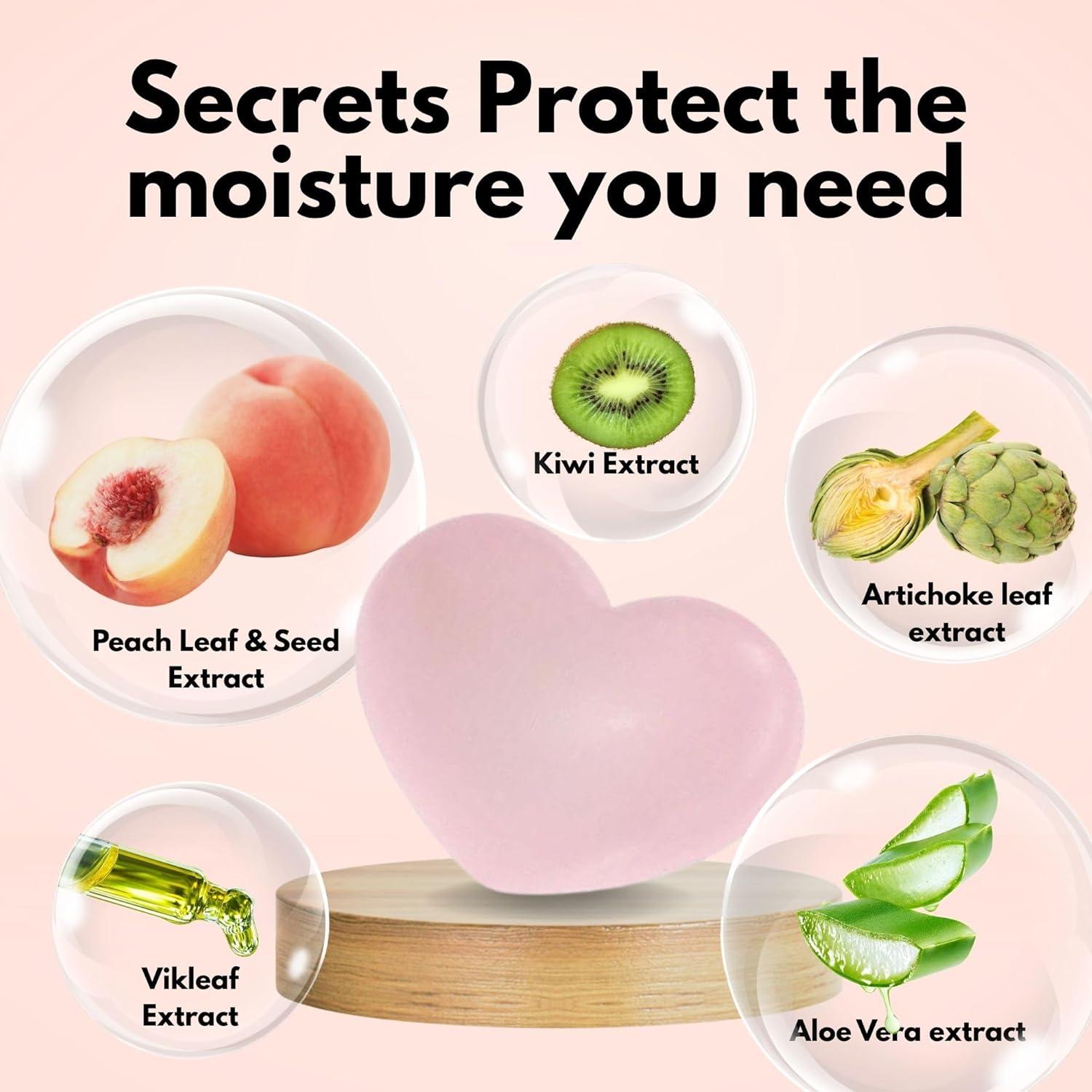 Jabón Natural Exfoliante Pelican con Aloe y Durazno 142 g