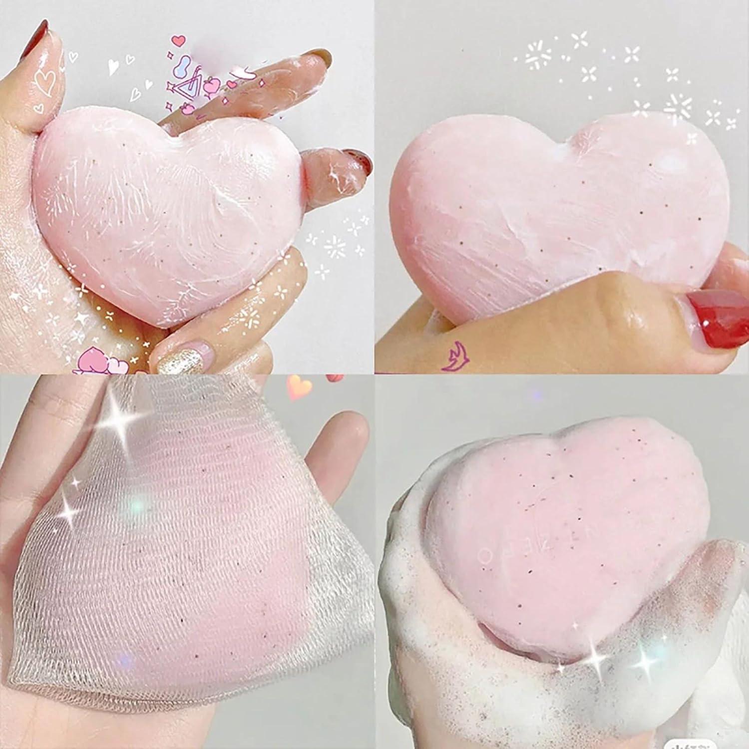 Jabón Natural Exfoliante Pelican con Aloe y Durazno 142 g