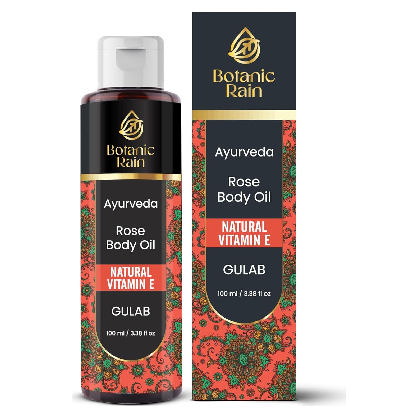 Aceite Corporal de Rosa Sanjivan 100 ml - Hidratante Orgánico