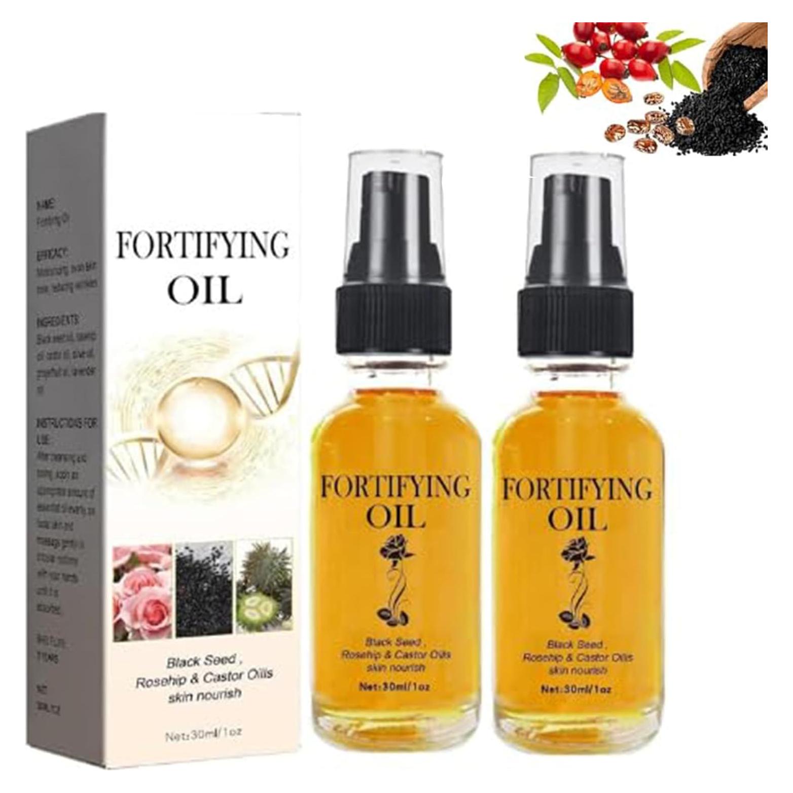 Suero Facial Orgánico de Aceite de Ricino y Rosa Mosqueta 2 PCS