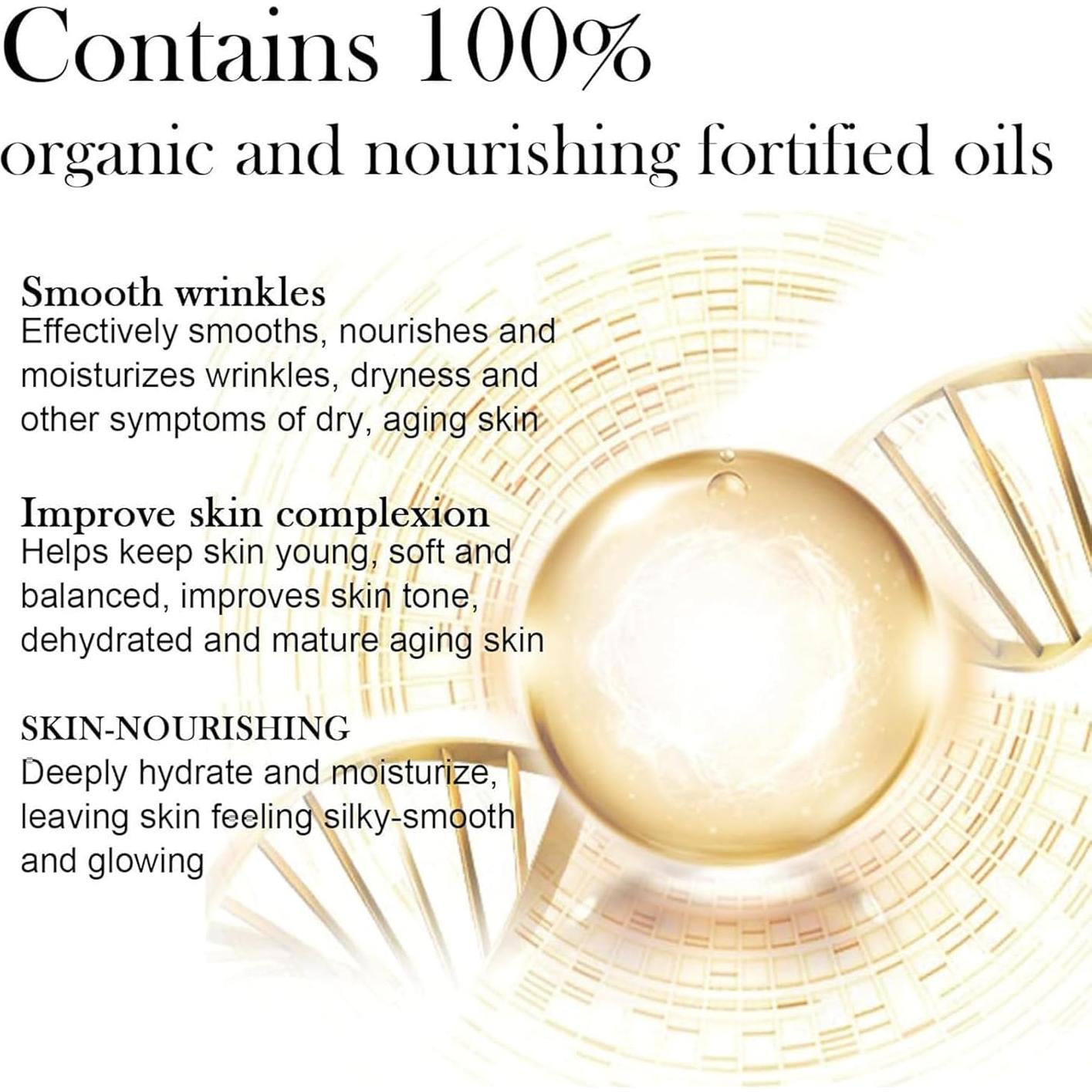 Suero Facial Orgánico de Aceite de Ricino y Rosa Mosqueta 2 PCS