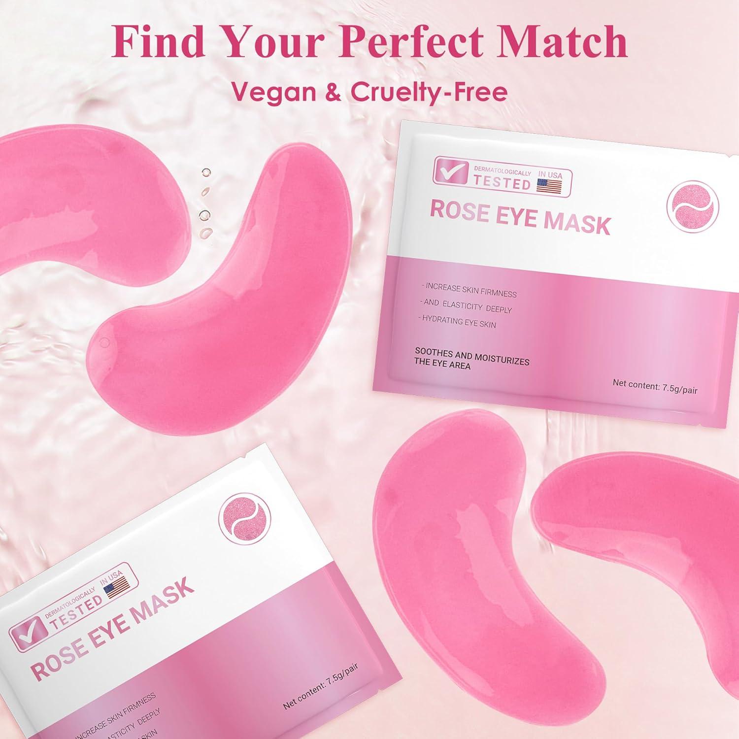 Parche para Ojos Taimand Rosa - 30 Pares con Colágeno