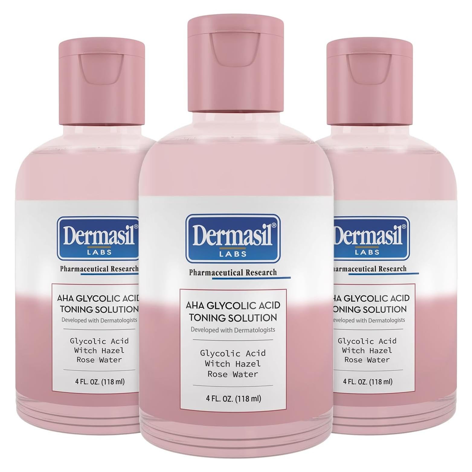 Tónico Exfoliante Facial Dermasil AHA 3-Pack 420 g