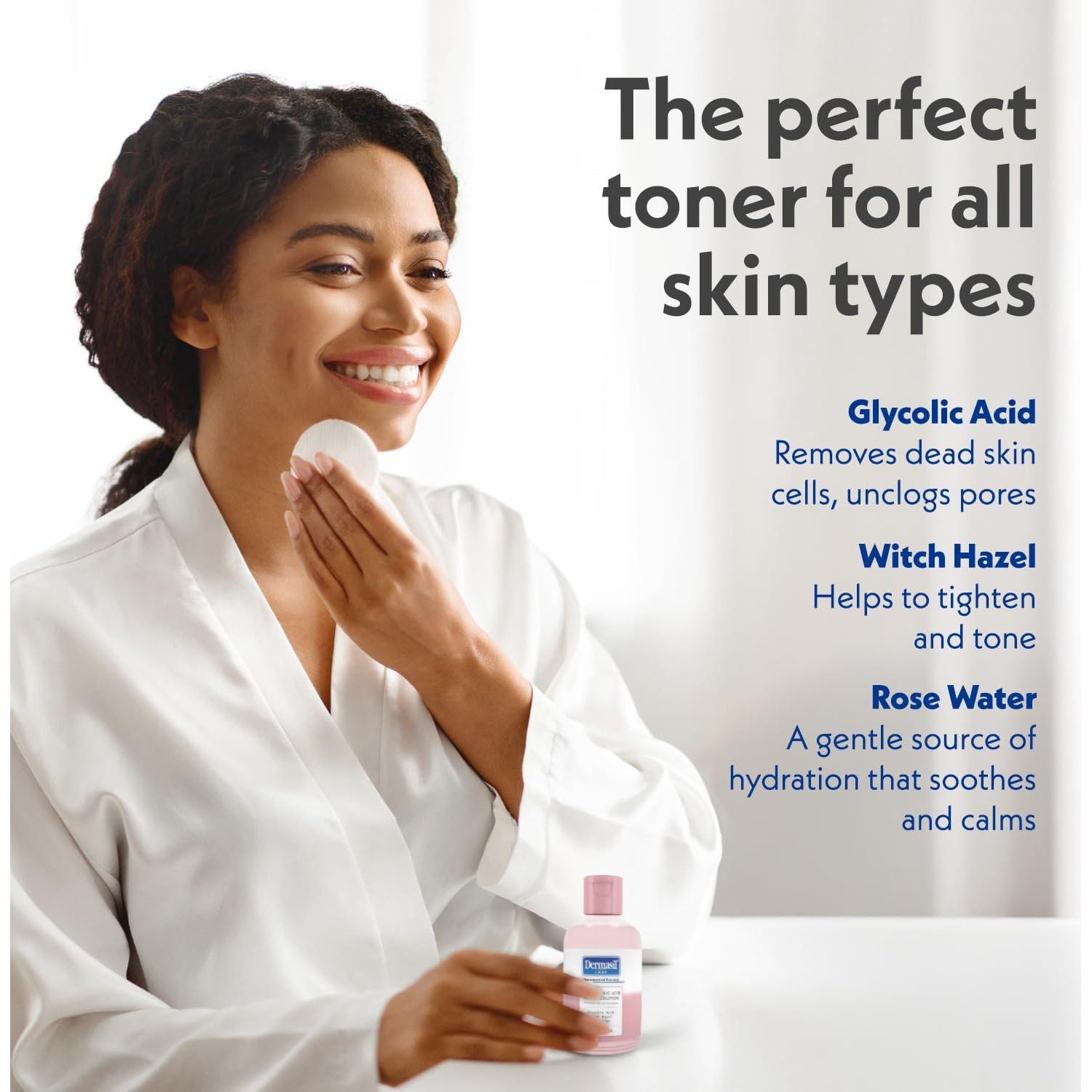 Tónico Exfoliante Facial Dermasil AHA 3-Pack 420 g