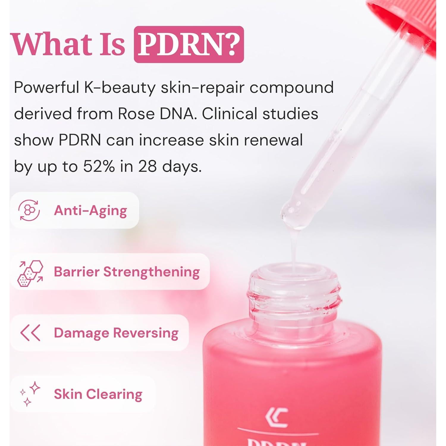 Suero Facial Vegano PDRN con Vitamina C 30ml - Cuidado de Piel