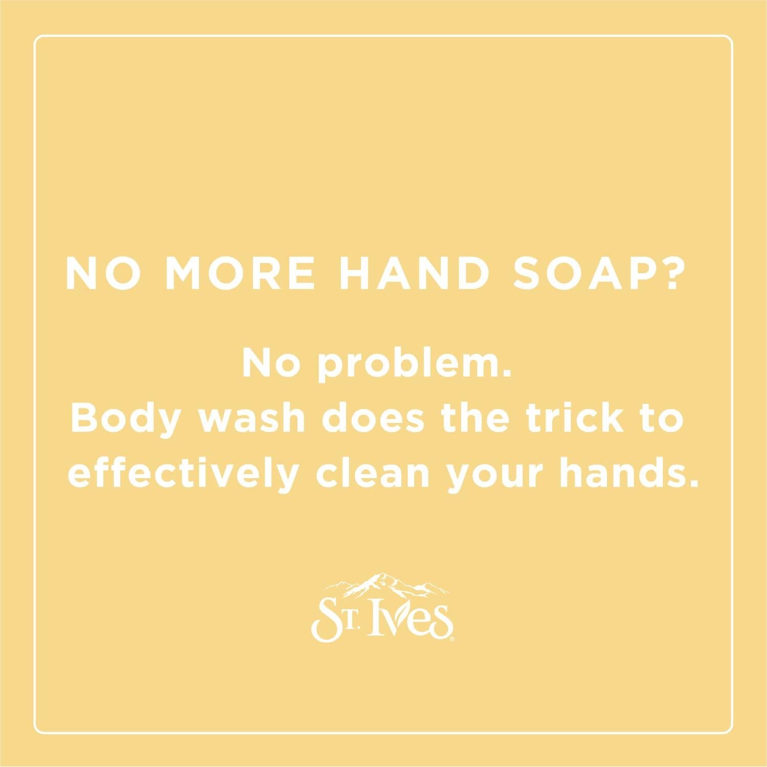 Gel de Ducha Exfoliante St. Ives Limón Rosa y Naranja 2-Pack 453g