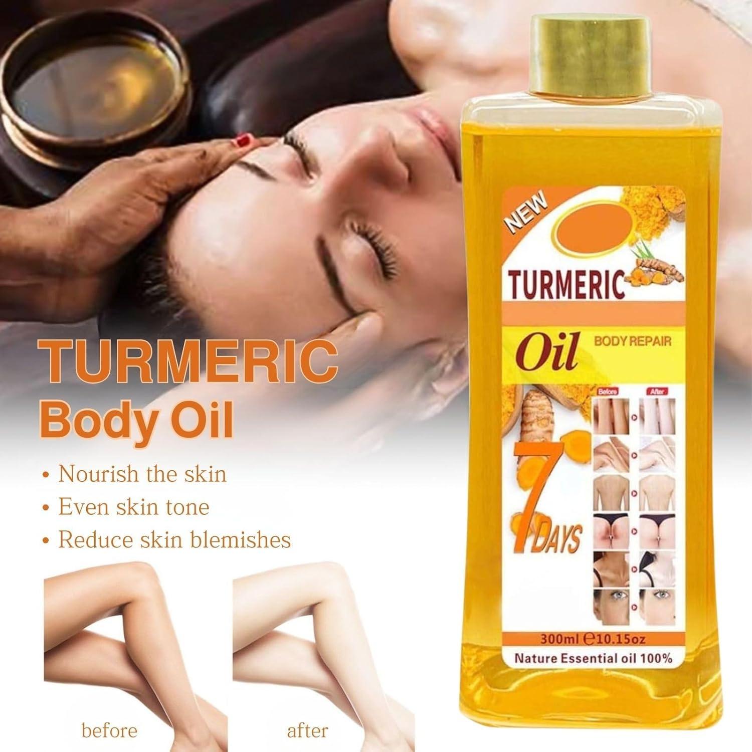 Juego de Jabón de Cúrcuma y Aceite Esencial Suave 7