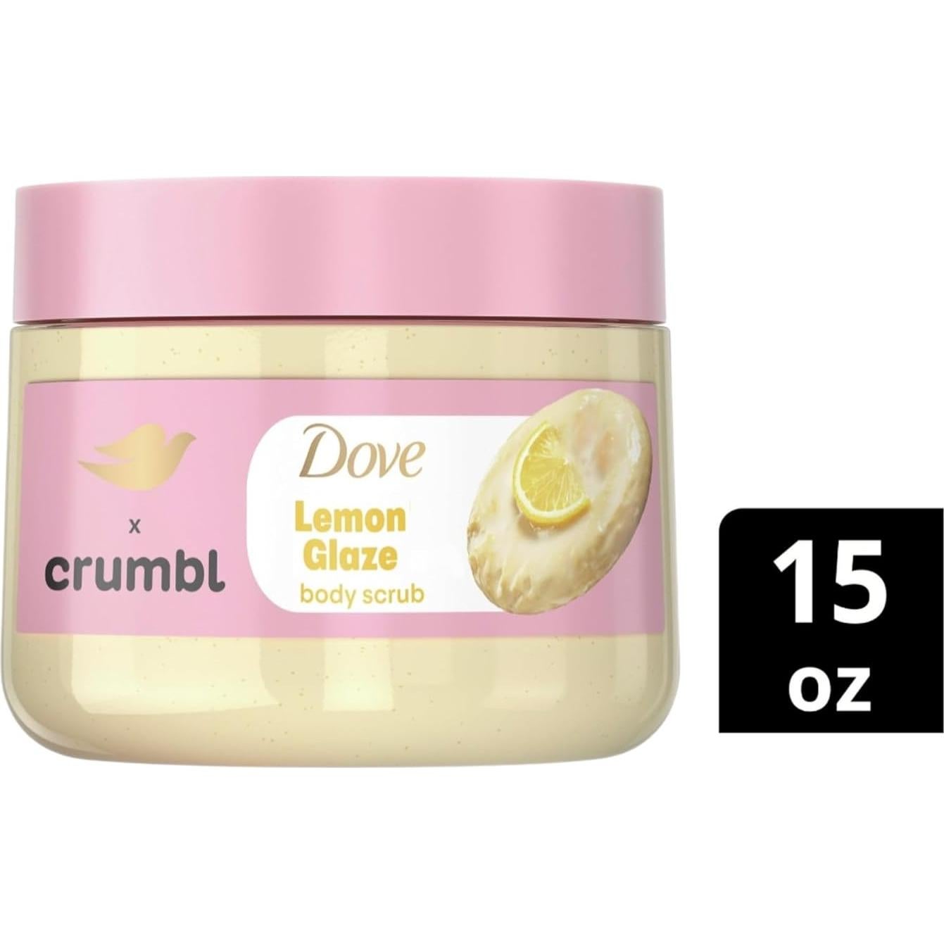 Dove Gel de Ducha Hidratante y Exfoliante Crumbl 567g + 425g