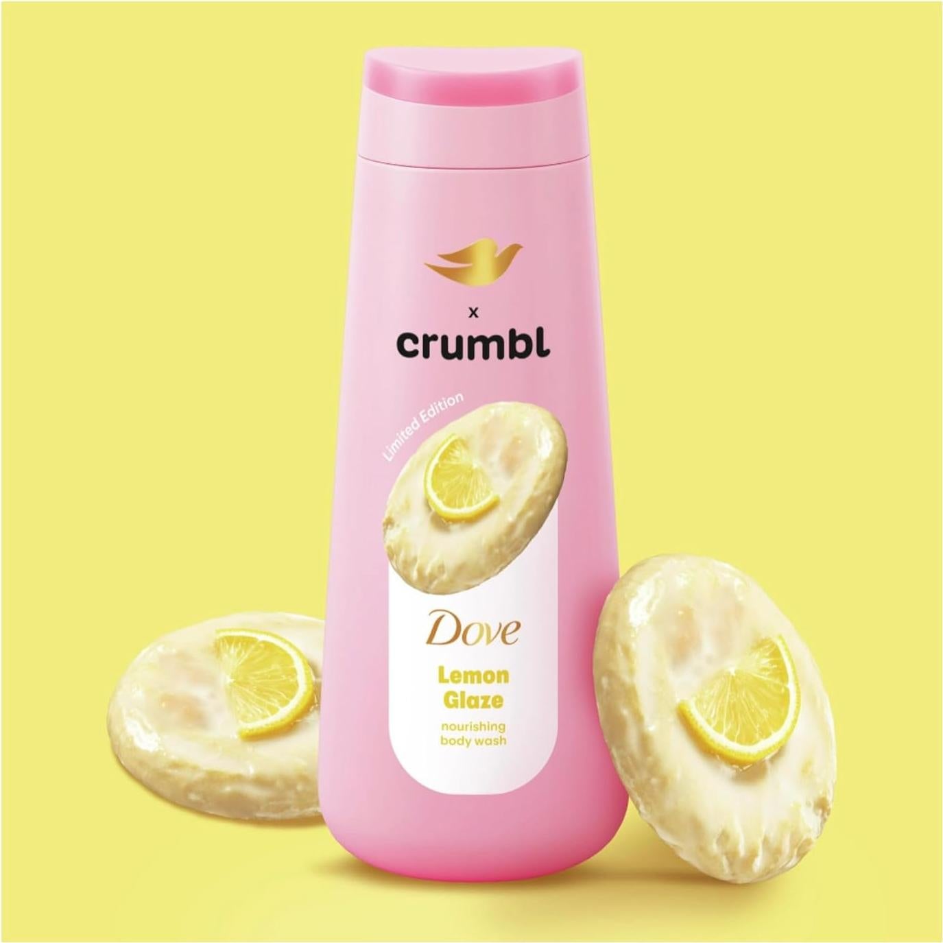 Dove Gel de Ducha Hidratante y Exfoliante Crumbl 567g + 425g