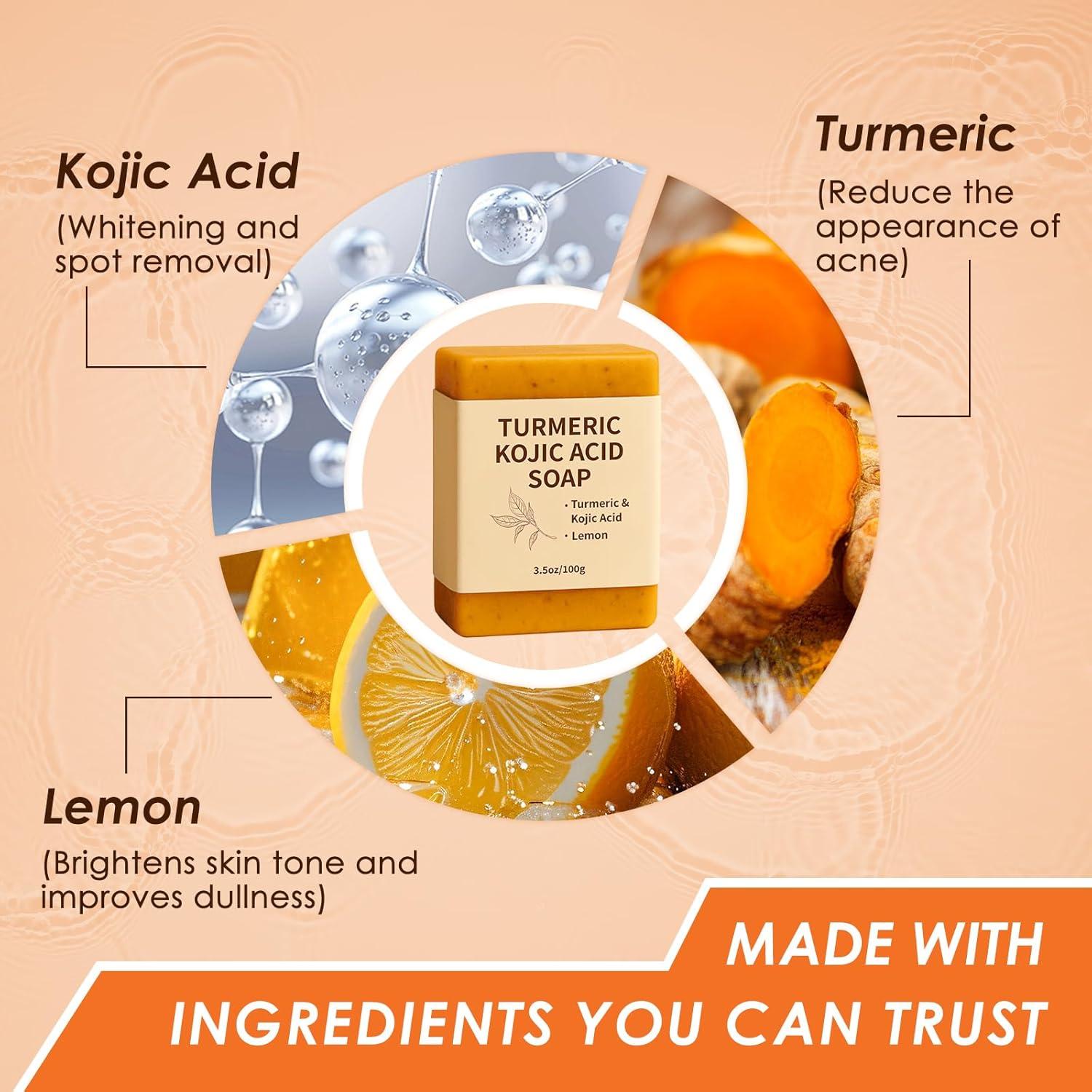 Jabón Aclarador Íntimo XPDGVS con Cúrcuma y Limón 200g