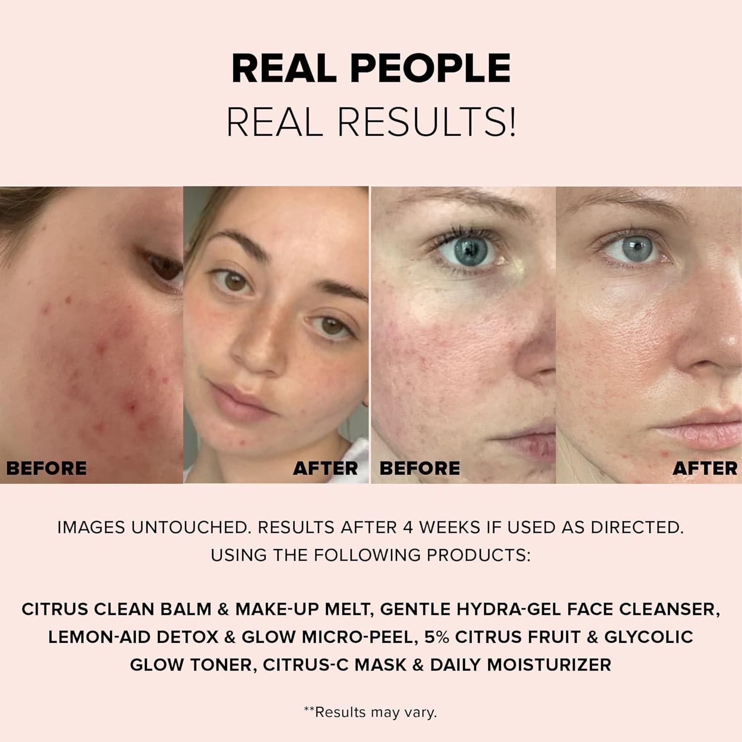 Nudestix Set de Renovación Cítrica para Maquillaje - Kit de Viaje