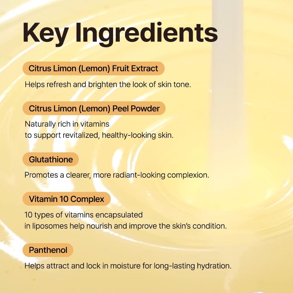 Mascarilla de Modelado HEMEKO Limón Batido 5 Unidades Vitamina C