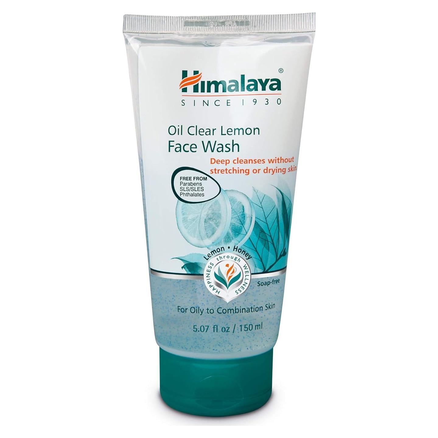 Limpiador Facial Himalaya Control de Aceite con Limón 143 g