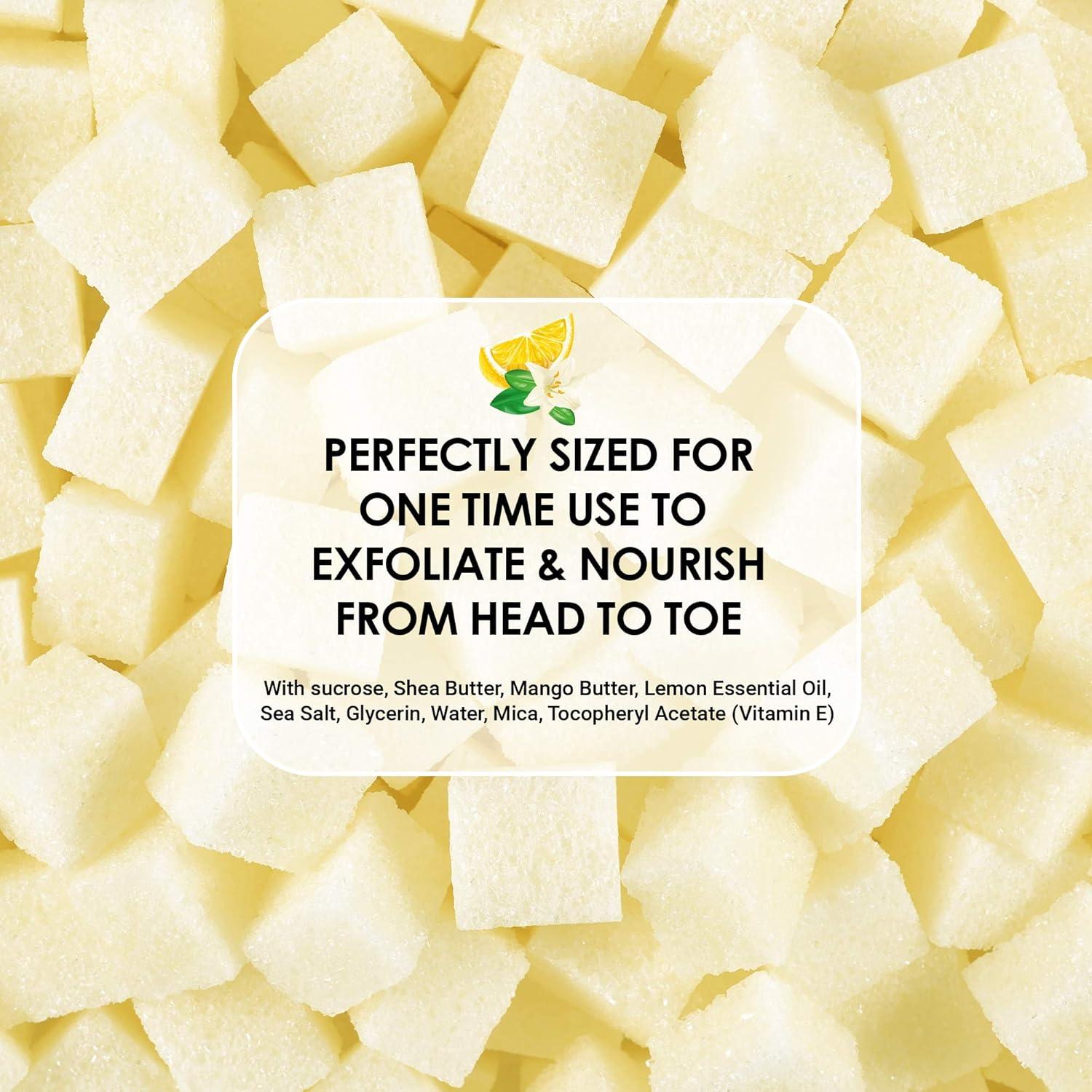 Exfoliante Corporal Mineral Me 340g Cubos Azúcar Limón Fresco