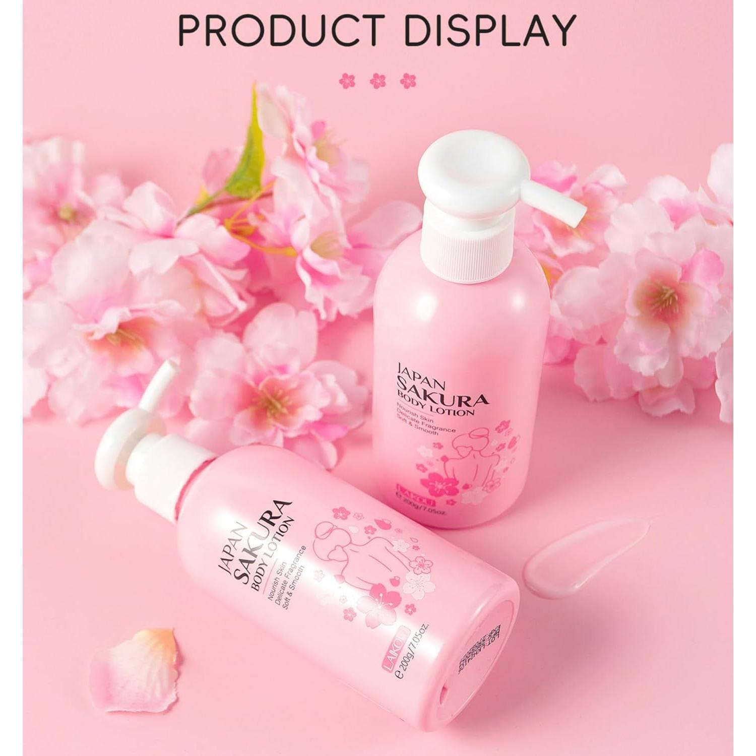 Loción Corporal Hidratante Sakura BSMKCL 200ml - Piel Suave