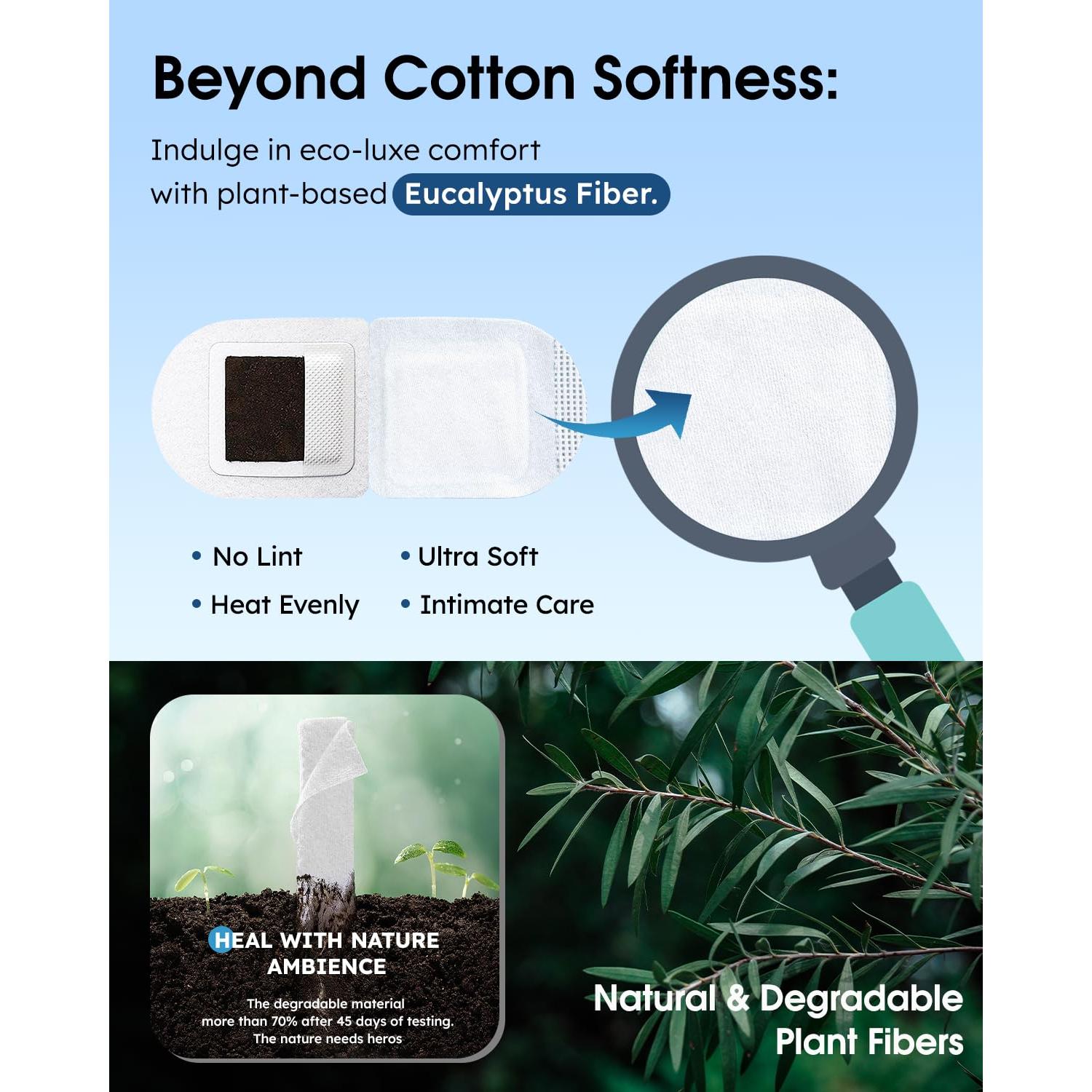 20 Mascarillas de Ojos de Vapor ProCIV - Alivio Ocular Arándano