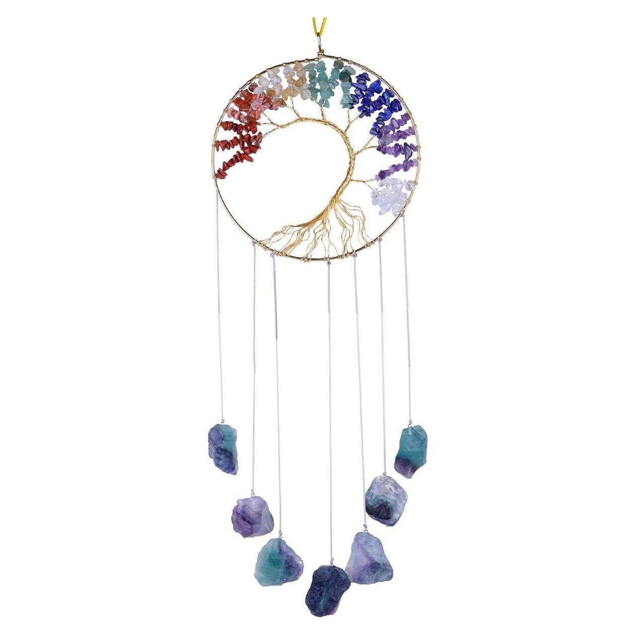 Adorno Colgante de Cristales Sanadores Rockcloud 58-67cm