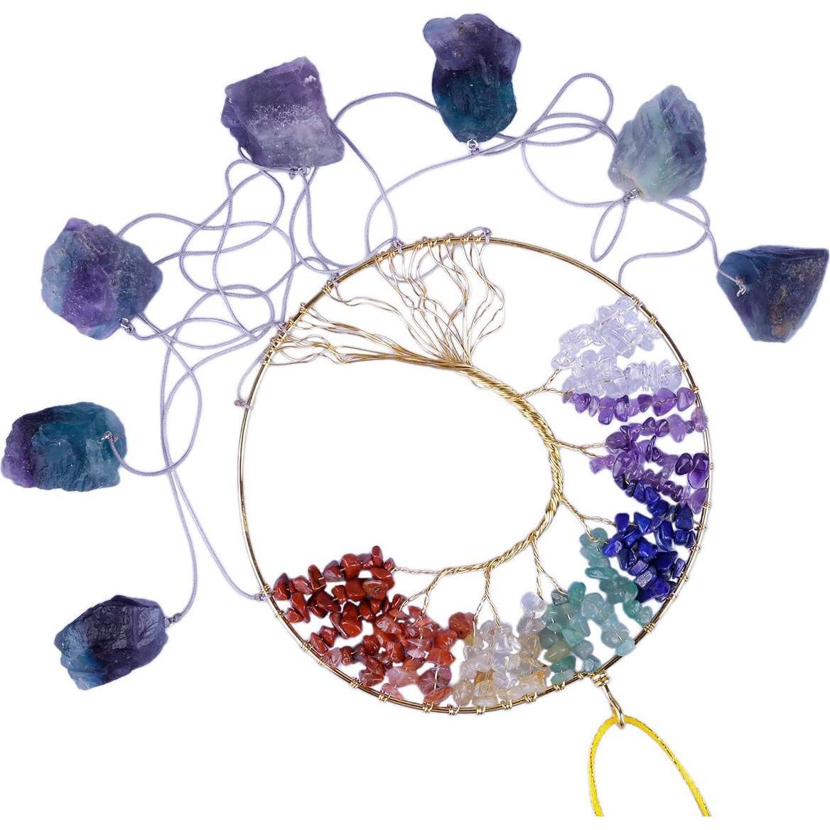 Adorno Colgante de Cristales Sanadores Rockcloud 58-67cm