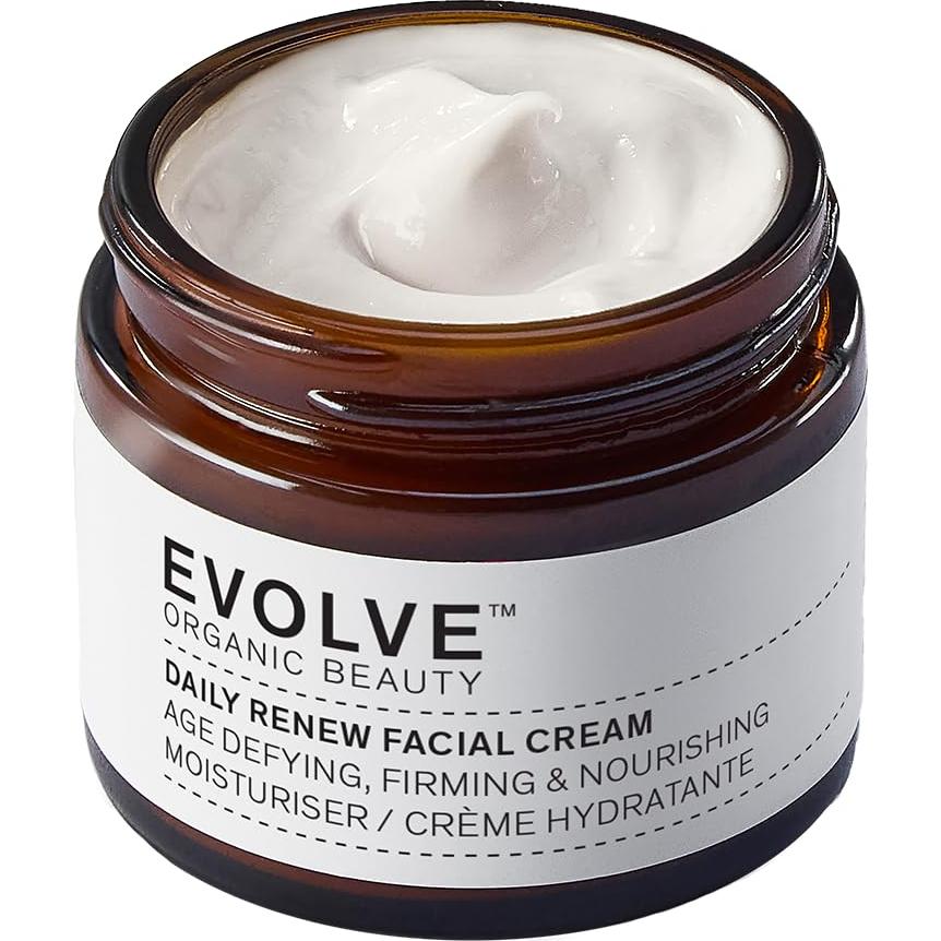 Crema Facial Renovadora Evolve Organic 60 mL - Vegana y Natural