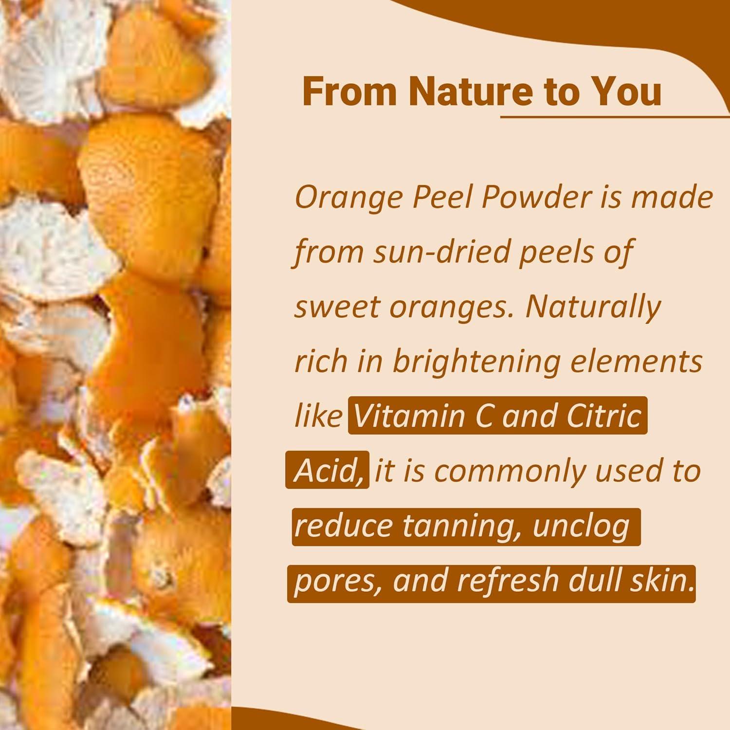 Polvo de Cáscara de Naranja mi naturaleza 227 g Vegano Natural