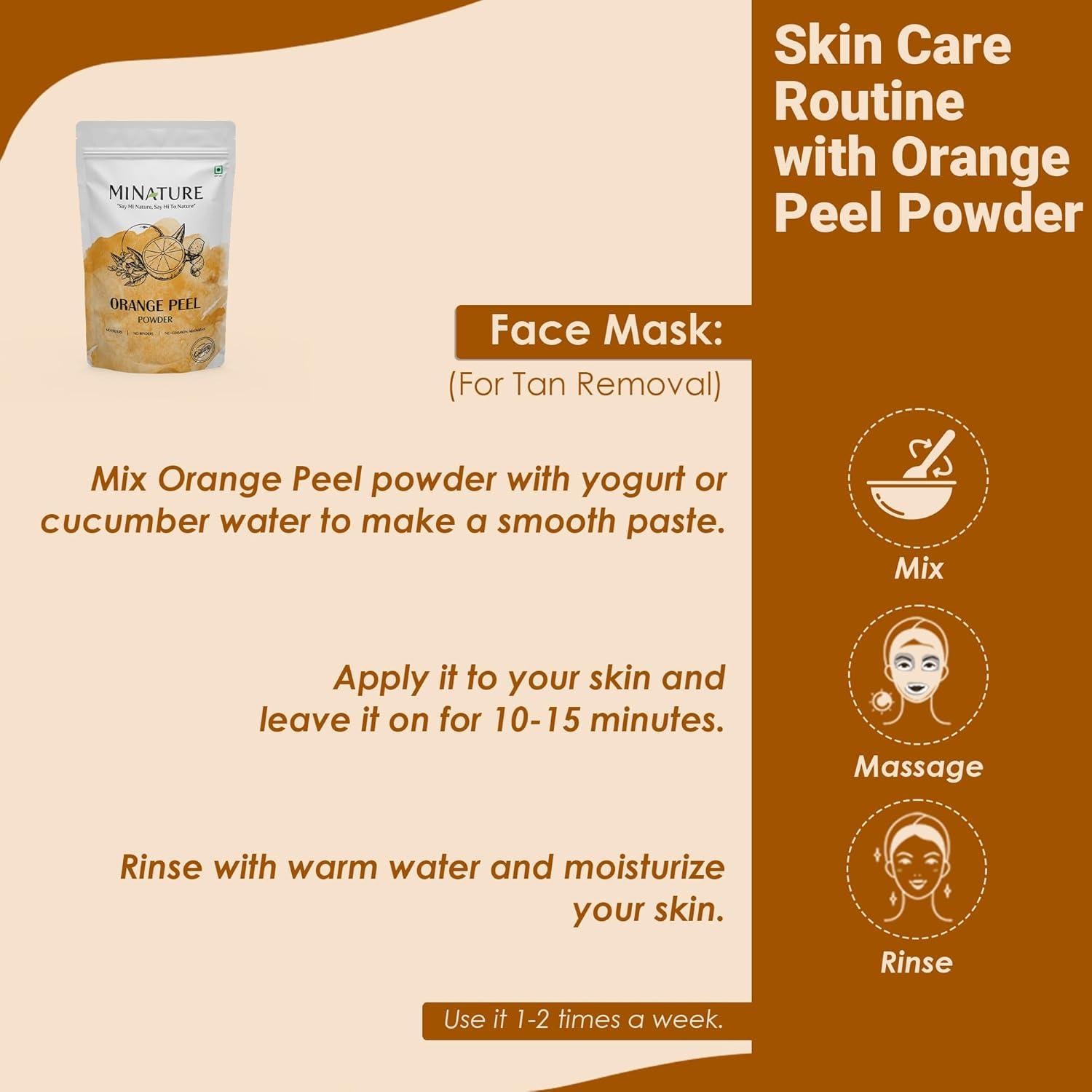 Polvo de Cáscara de Naranja mi naturaleza 227 g Vegano Natural