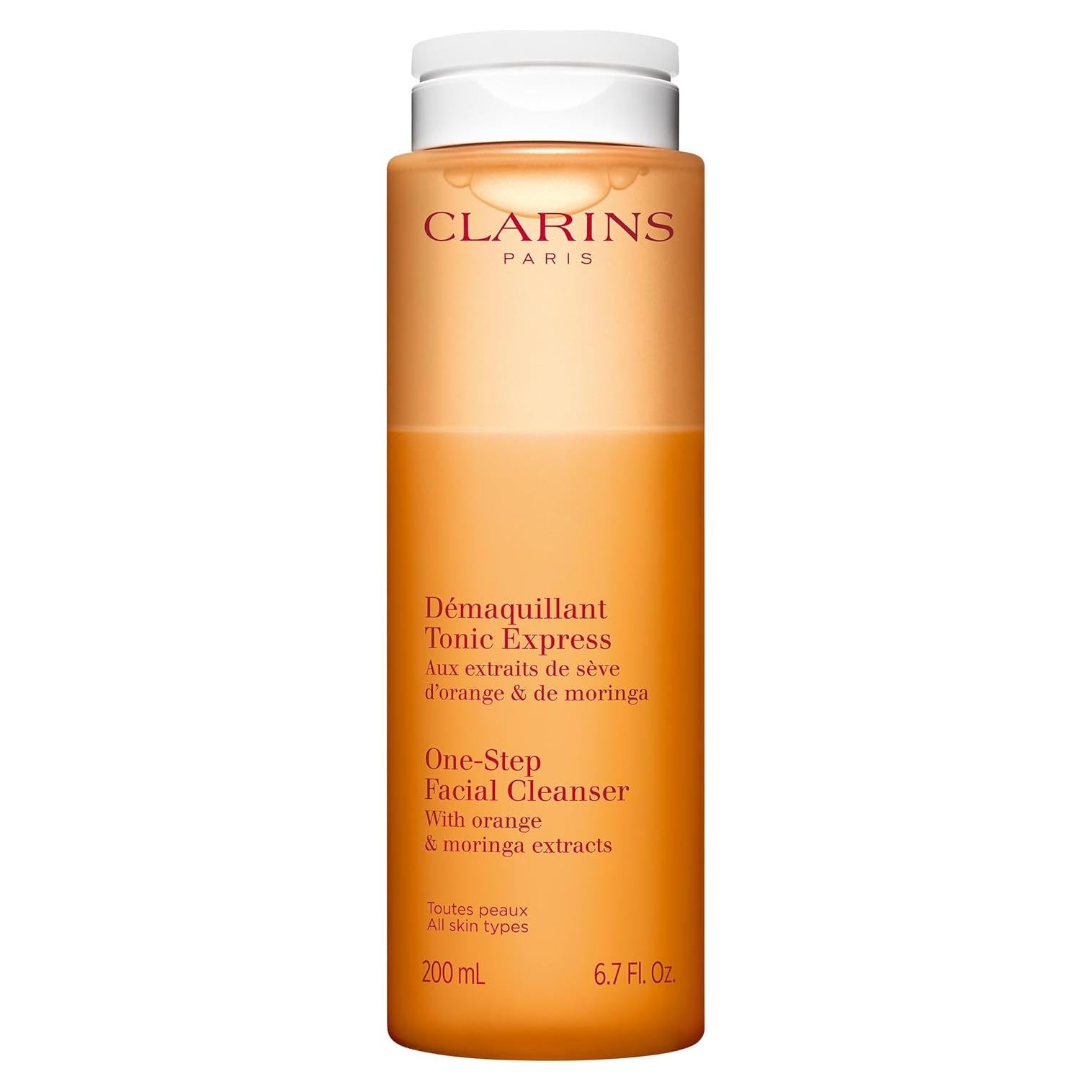 Limpiador Facial 2 en 1 Clarins 200 ml - Exfoliante y Desmaquillante