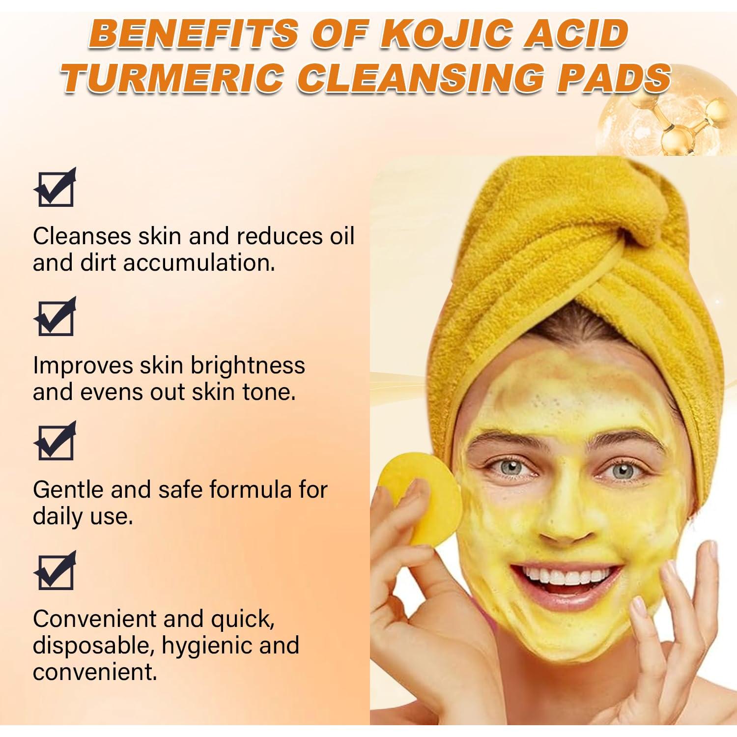 Limpiador Facial de Cúrcuma Tbexem + Almohadillas Naturales 1 Set