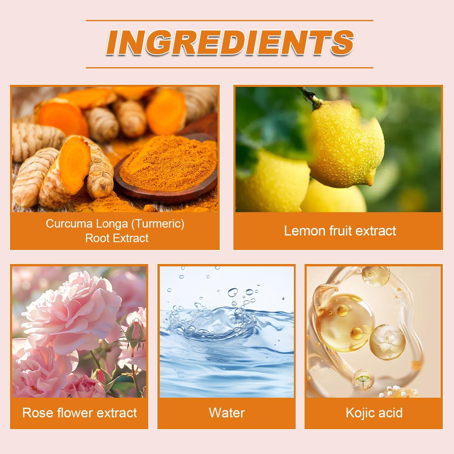 Limpiador Facial de Cúrcuma Tbexem + Almohadillas Naturales 1 Set