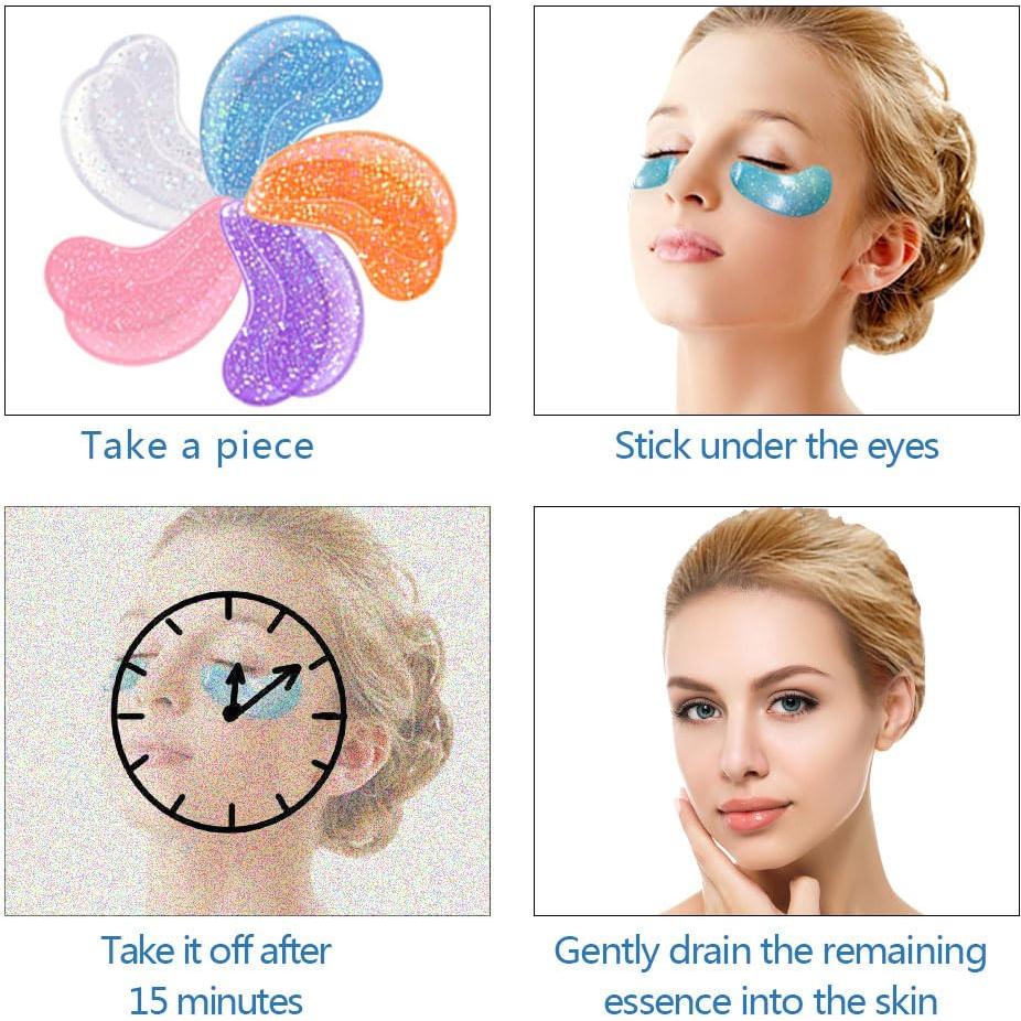 Parches para Ojos Hidratantes N/W - 10 Pares con Vitamina C