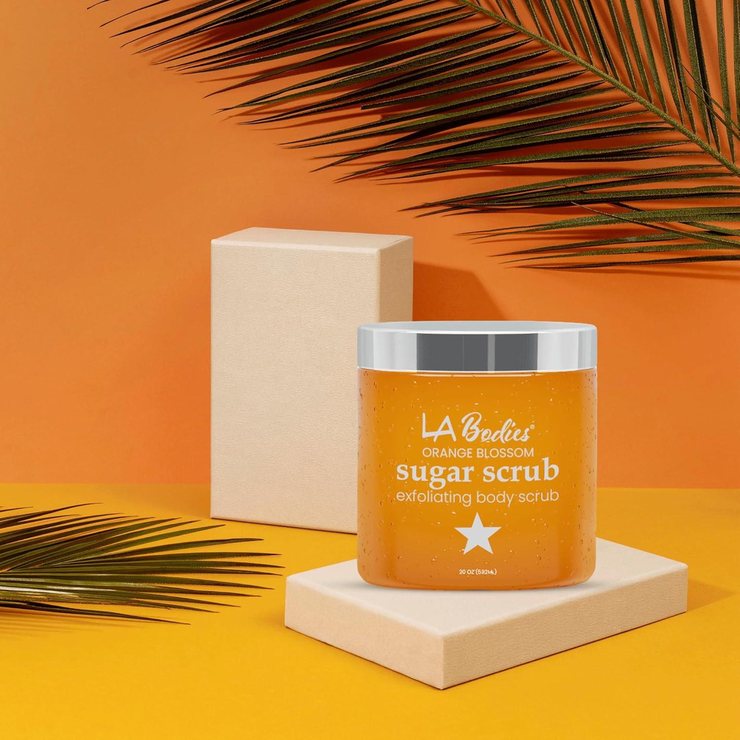 Exfoliante Corporal LA Bodies Azúcar Flor de Naranjo 592 mL