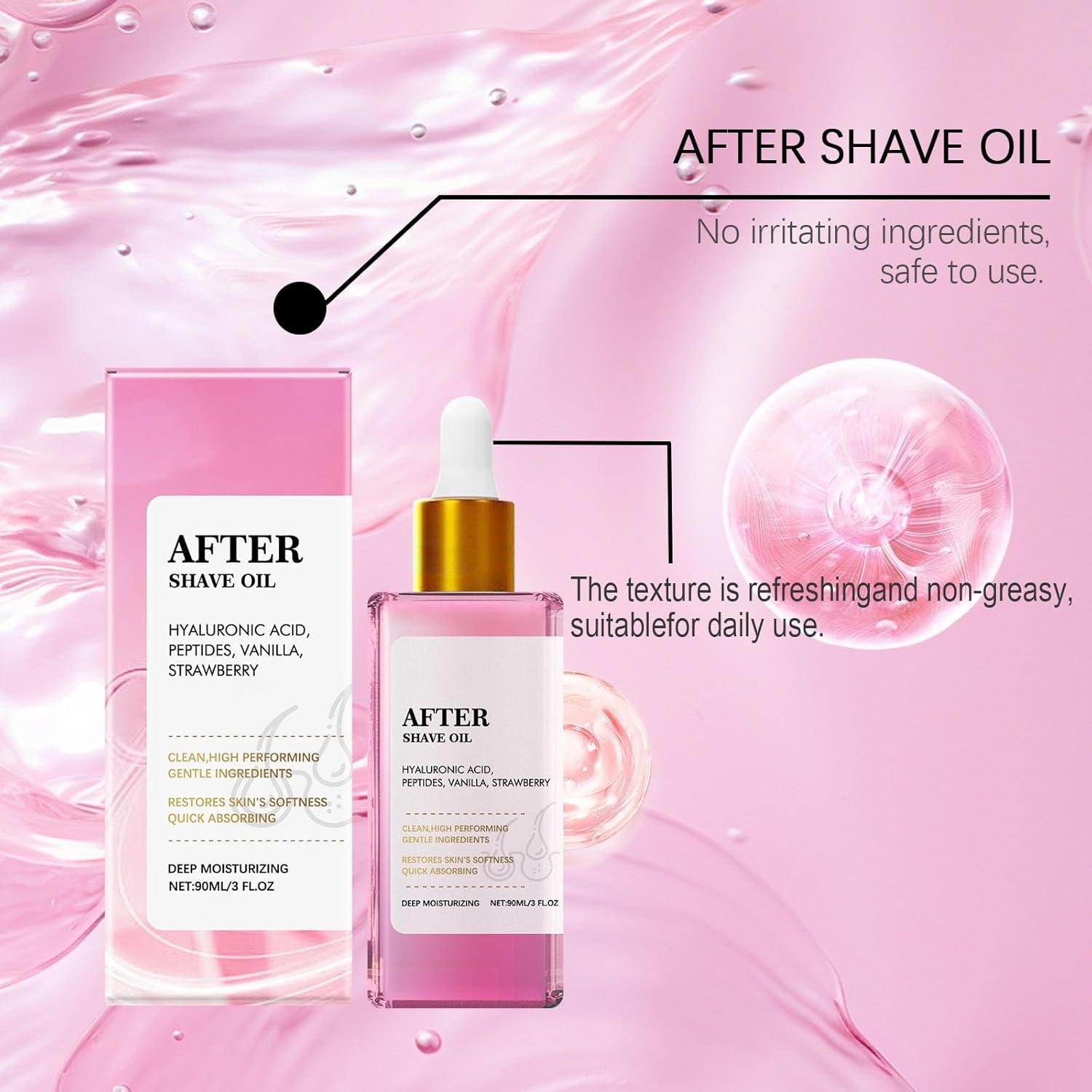 Aceite After Shave Fresa Yniquet 89 ml - Hidrata y Calma Piel