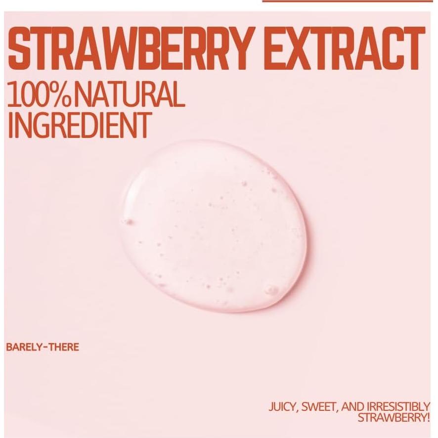 Lubricante Personal a Base de Agua BED GAME 200 ml Sabor Fresa