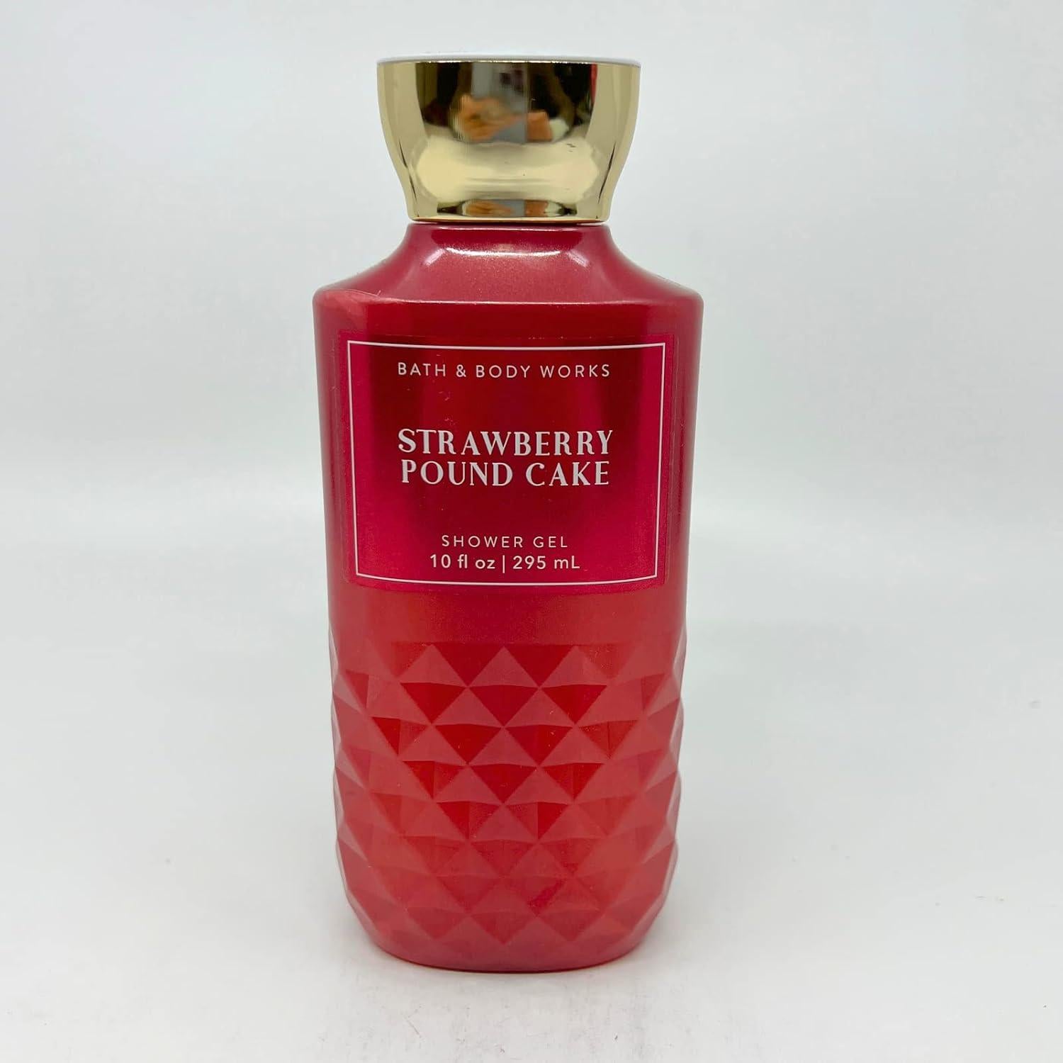 Baño y Cuerpo Trabaja - Pastel de Fresa - Gel de Ducha 295 ml y Crema 227 g