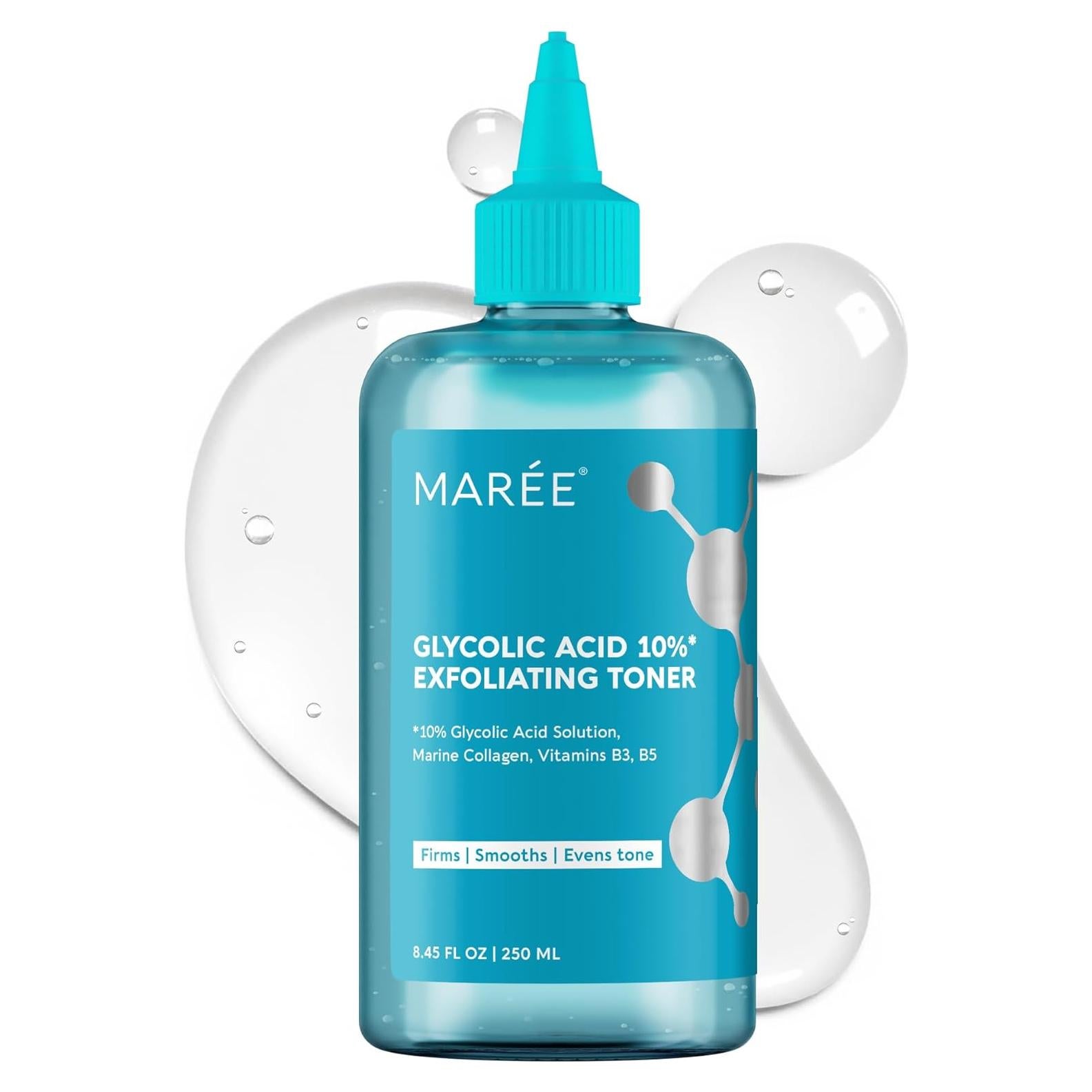 Tónico Exfoliante Facial MAREE 10% Ácido Glicólico 250ml