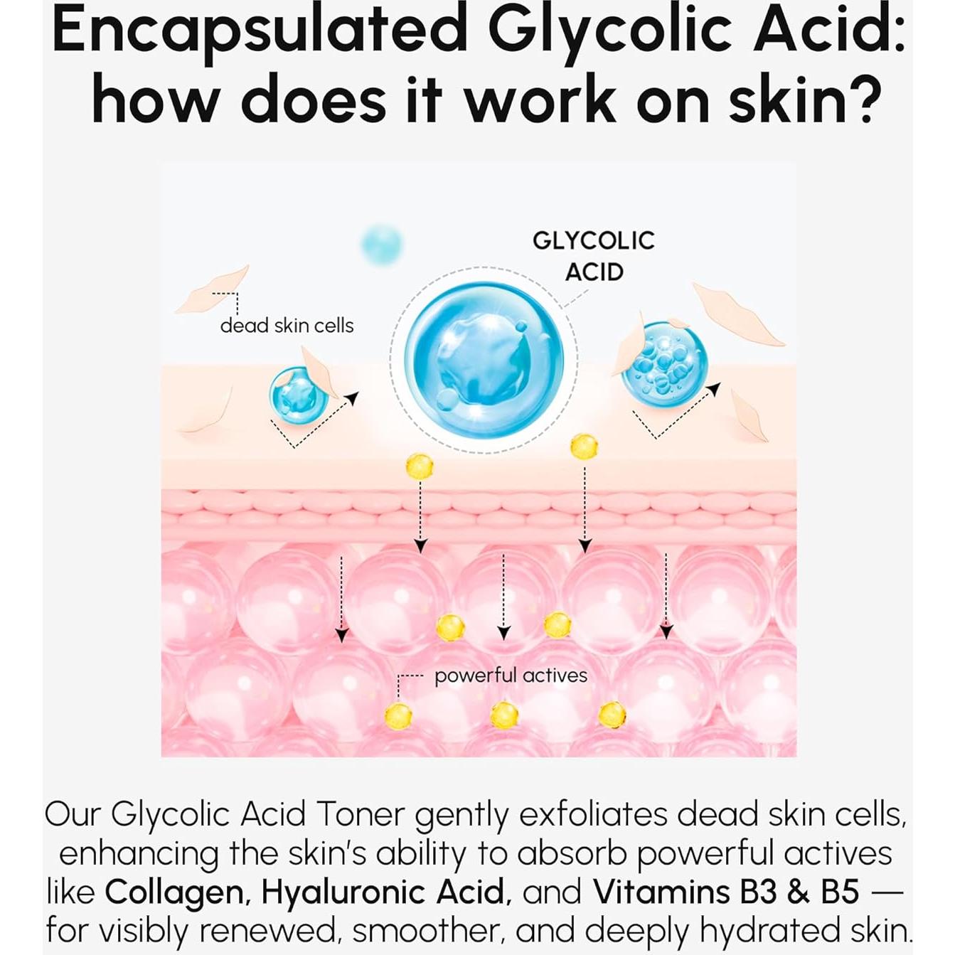 Tónico Exfoliante Facial MAREE 10% Ácido Glicólico 250ml