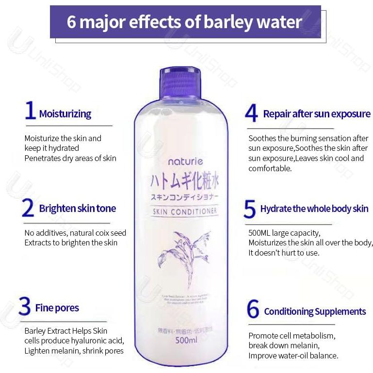 Loción Hidratante Imju Naturie Hatomugi 500ml Piel Suave