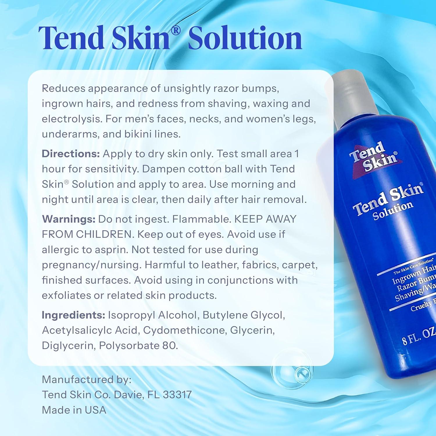 Tónico Post Afeitado Tend Skin 226.8 ml - Anti Bultos y Vello Encarnado
